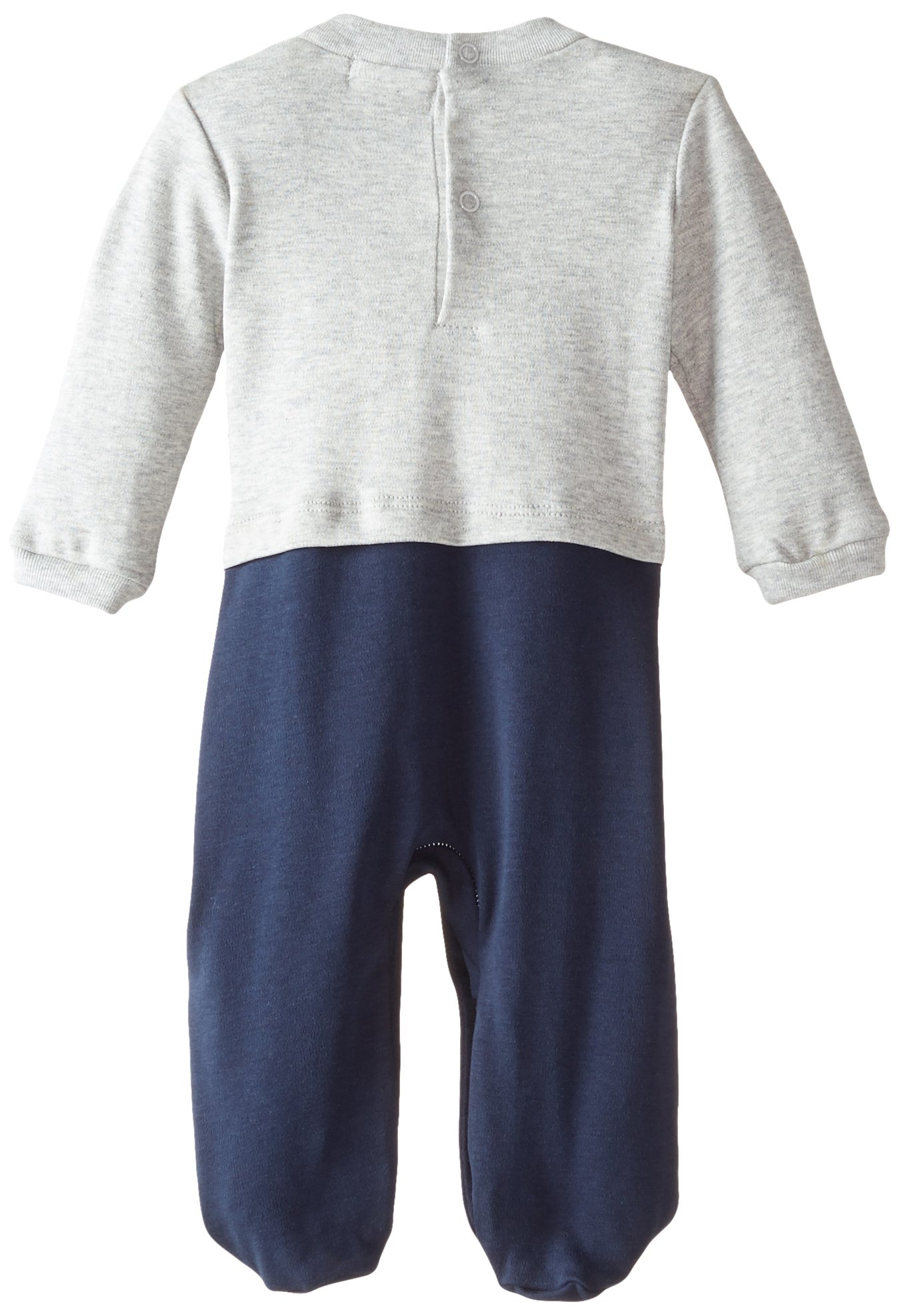 Baby Boys' Newborn Preppy Footed Coverall Romper - Soft Cotton One-Piece Outfit for Infants, Perfect for Playtime, Daycare & Family Photos