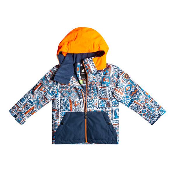Quiksilver Little Mission Kids' Snow Jacket - Waterproof & Warm Winter Coat for Boys & Girls - Perfect for Skiing, Snowboarding & Outdoor Adventures