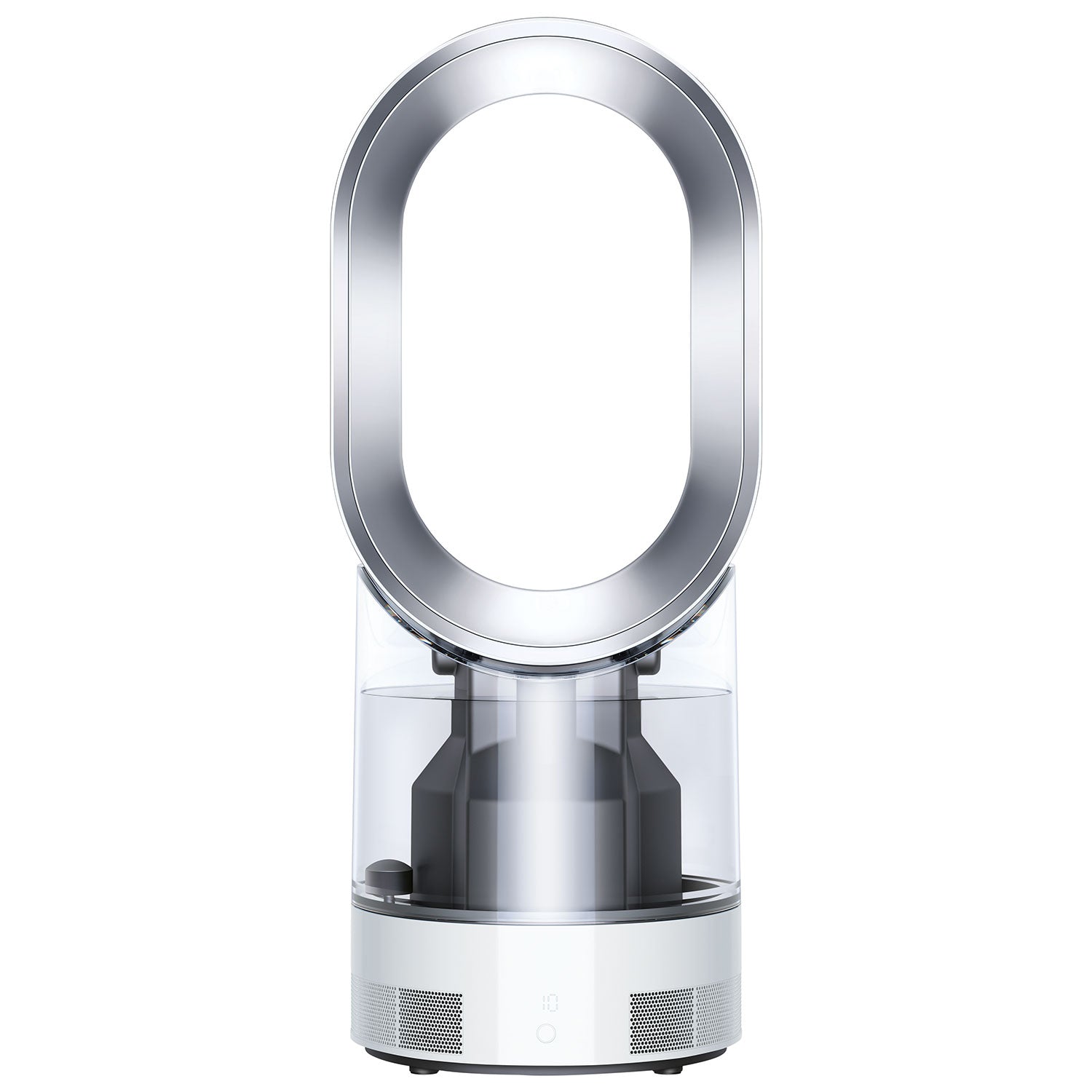 Dyson AM10 Hygienic Mist Humidifier - Certified Refurbished with 1 Year Warranty | White/Silver | Quiet Ultrasonic Cool Mist for Bedroom, Nursery & Office