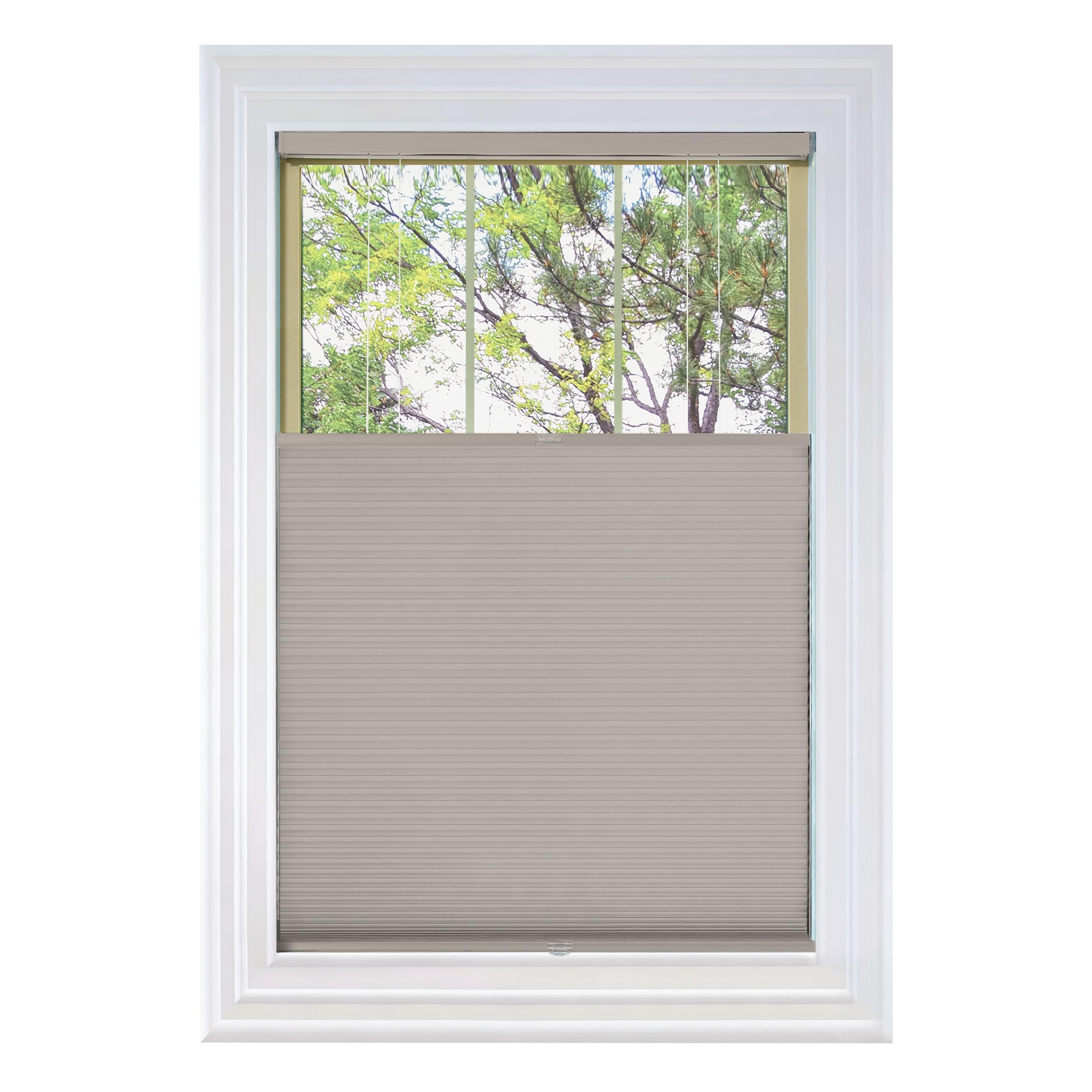 Cordless Top Down Bottom Up Blackout Cellular Honeycomb Shade - 9/16