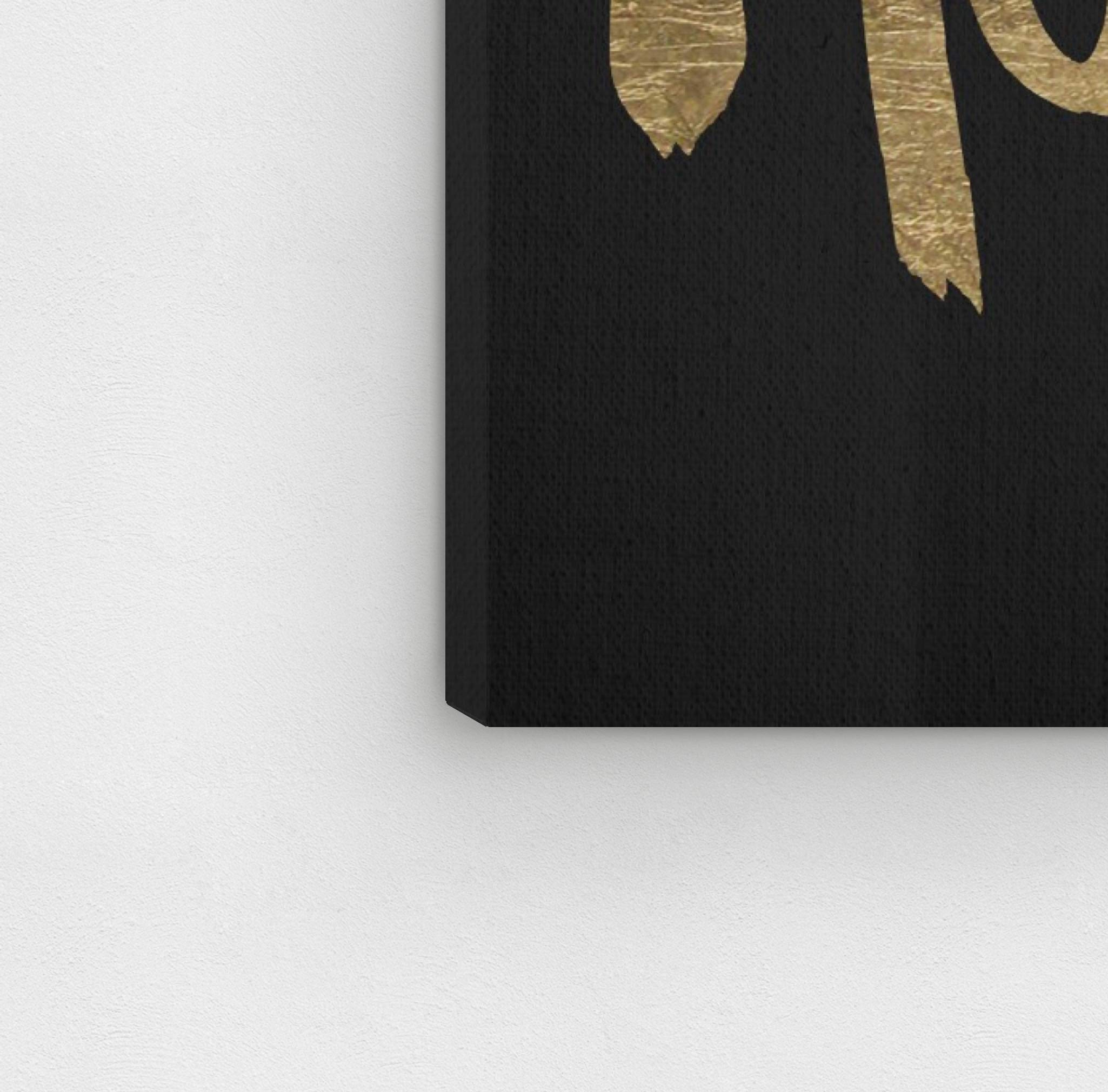 Hustle Motivational Wall Art Canvas Print - 30