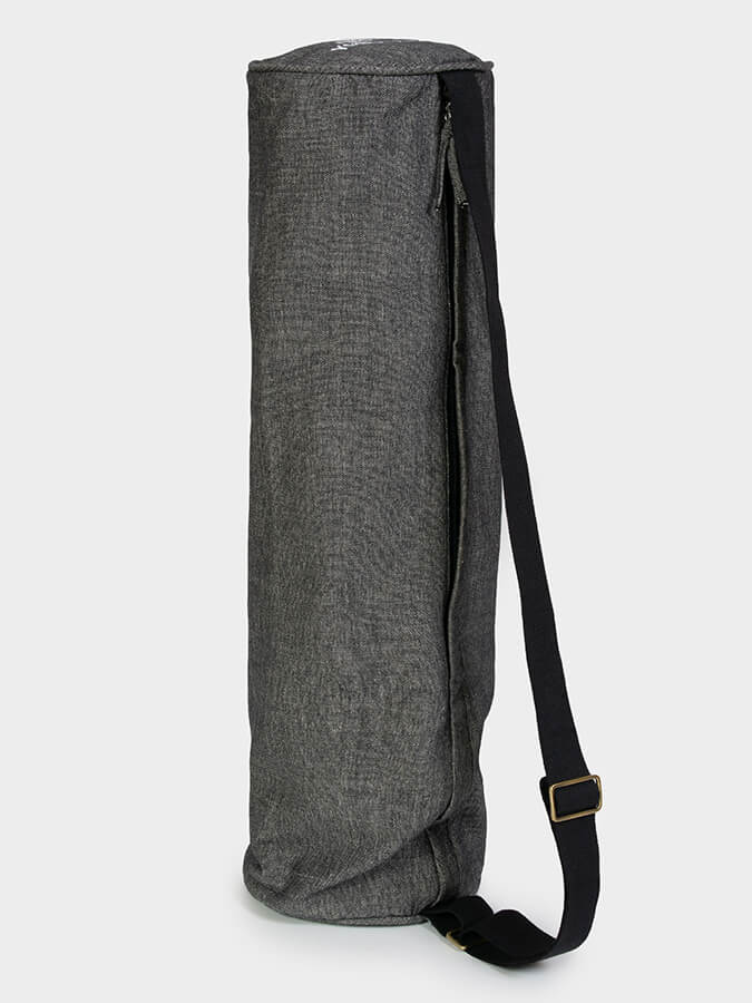 Organic Cotton Two-Toned Yoga Mat Bag for Women & Men - Eco-Friendly Yoga Studio Accessory - Perfect for Gym, Travel & Home Practice