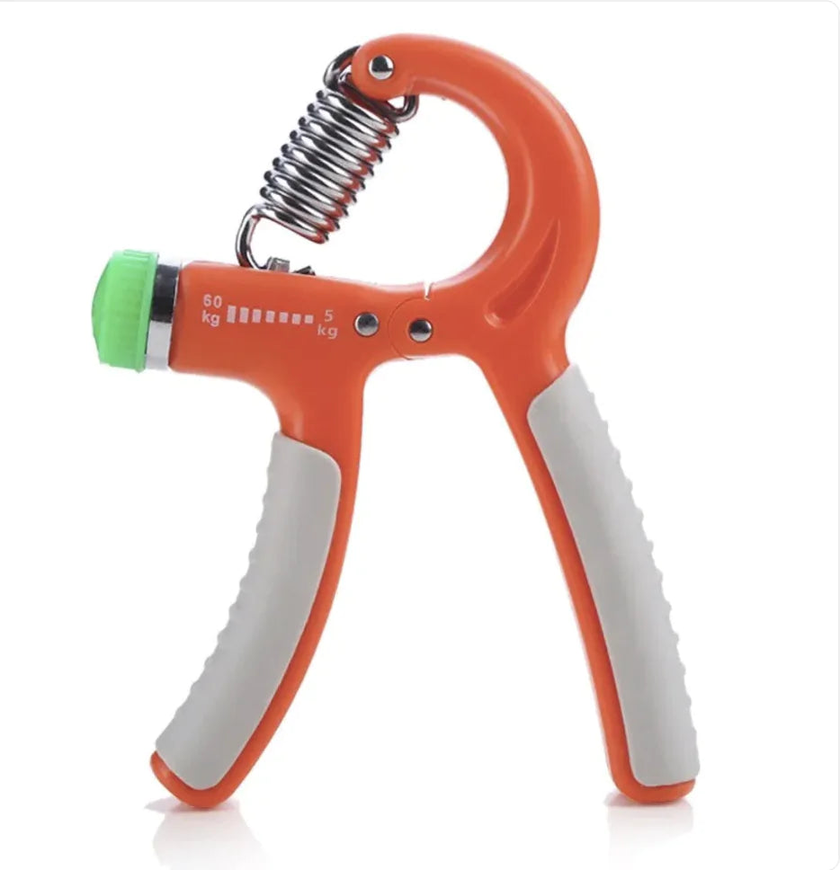 Adjustable Spring Hand Grip Strengthener - Forearm & Hand Exercise Equipment for Strength Training, Physical Therapy & Rehabilitation - Perfect for Home Gym, Office Stress Relief & Athlete Workouts