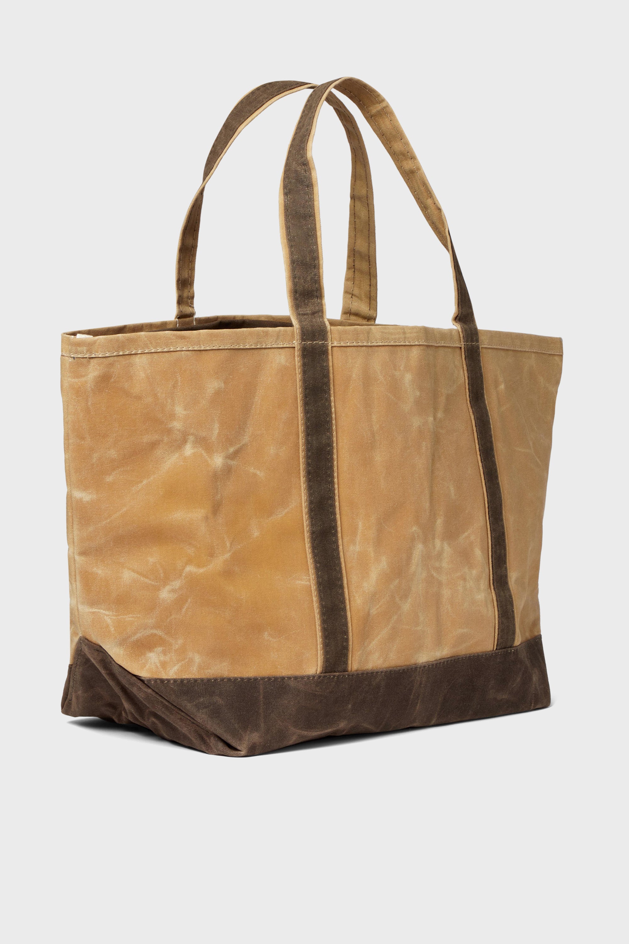 Premium Large Waxed Canvas Tote Bag - Durable & Stylish for Shopping, Travel, and Everyday Use