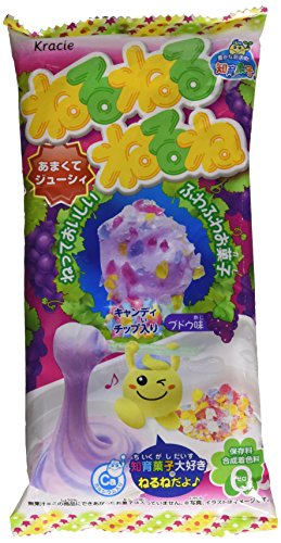 Kracie Popin Cookin DIY Nerunerunerune Grape Flavor Candy Paste Kit - Fun DIY Edible Candy Making for Kids & Party Activities