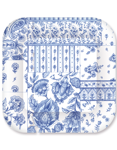 Amsterdam Dinner Plates Set of 24 - Elegant Porcelain Plates for Formal Dining, Entertaining & Everyday Use - Dishwasher & Microwave Safe