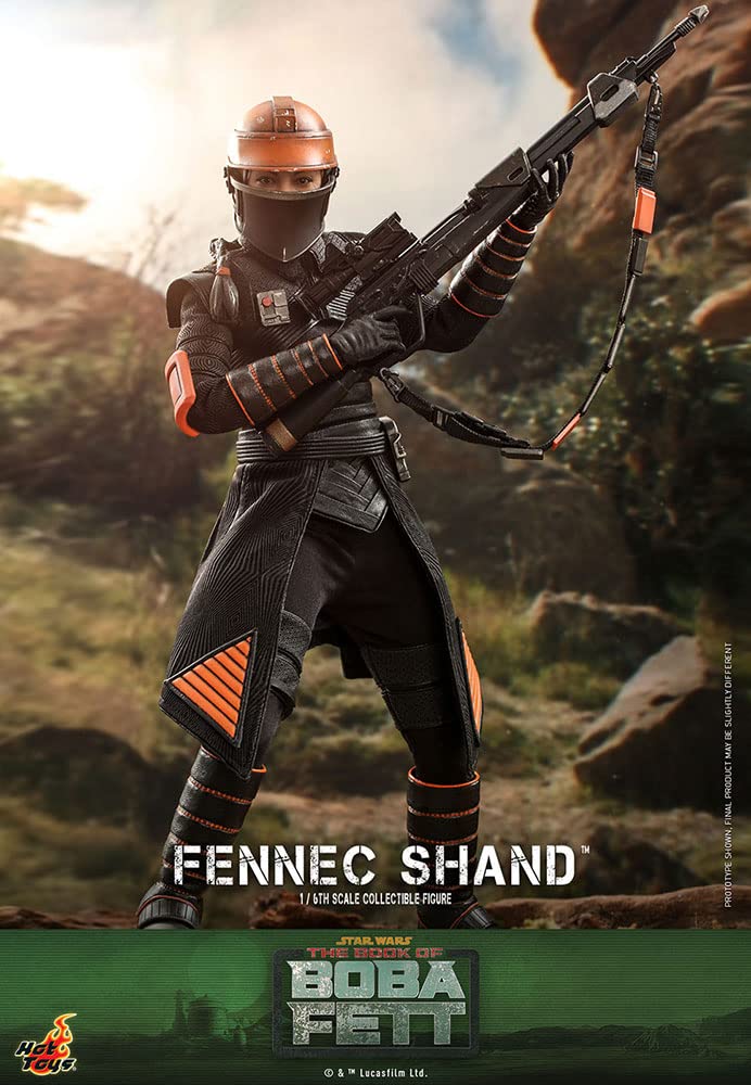 Hot Toys 1:6 Scale Fennec Shand Action Figure - The Book of Boba Fett Collectible Black Series | Perfect for Star Wars Fans, Display & Gift Giving