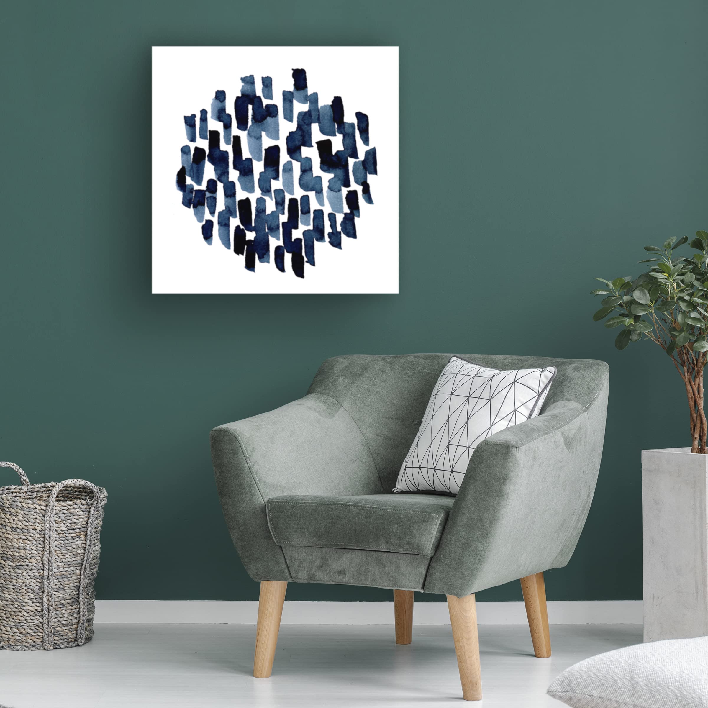 Emma Scarvey 'Hatch Marks II' Abstract Canvas Wall Art - Modern Home Decor for Living Room, Bedroom & Office | Trademark Fine Art Collection