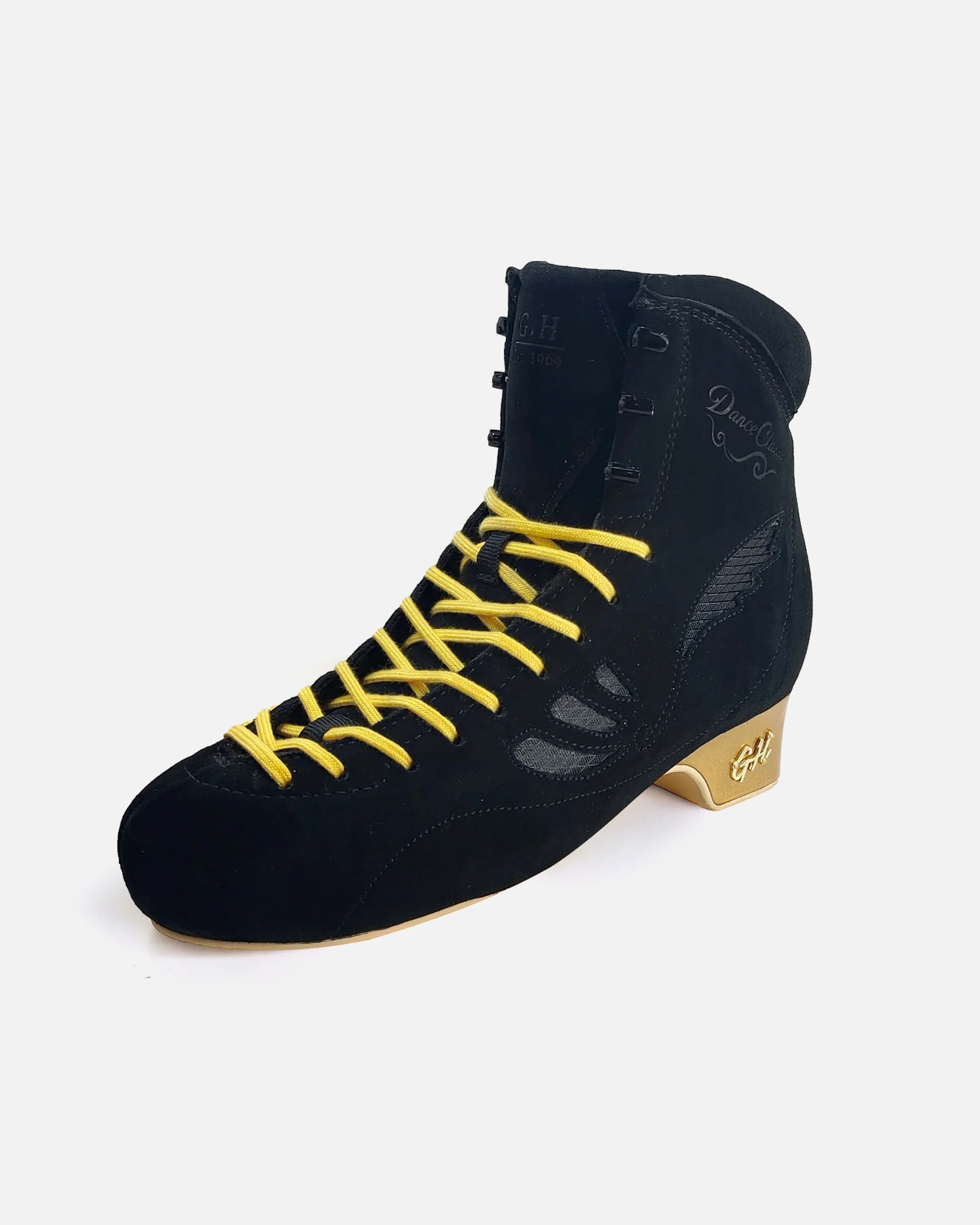 GH Dance Classic Quad Roller Skates for Women & Men - Premium Boots Only for Artistic Skating, Rink & Roller Derby - Perfect for Dance, Fitness & Outdoor Fun