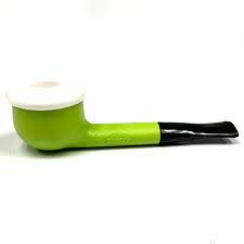 Premium Erik Pistachio Wood Shorty Tobacco Smoking Pipe - Handcrafted for Smooth Smoking Experience - Perfect for Relaxation, Travel & Gifts