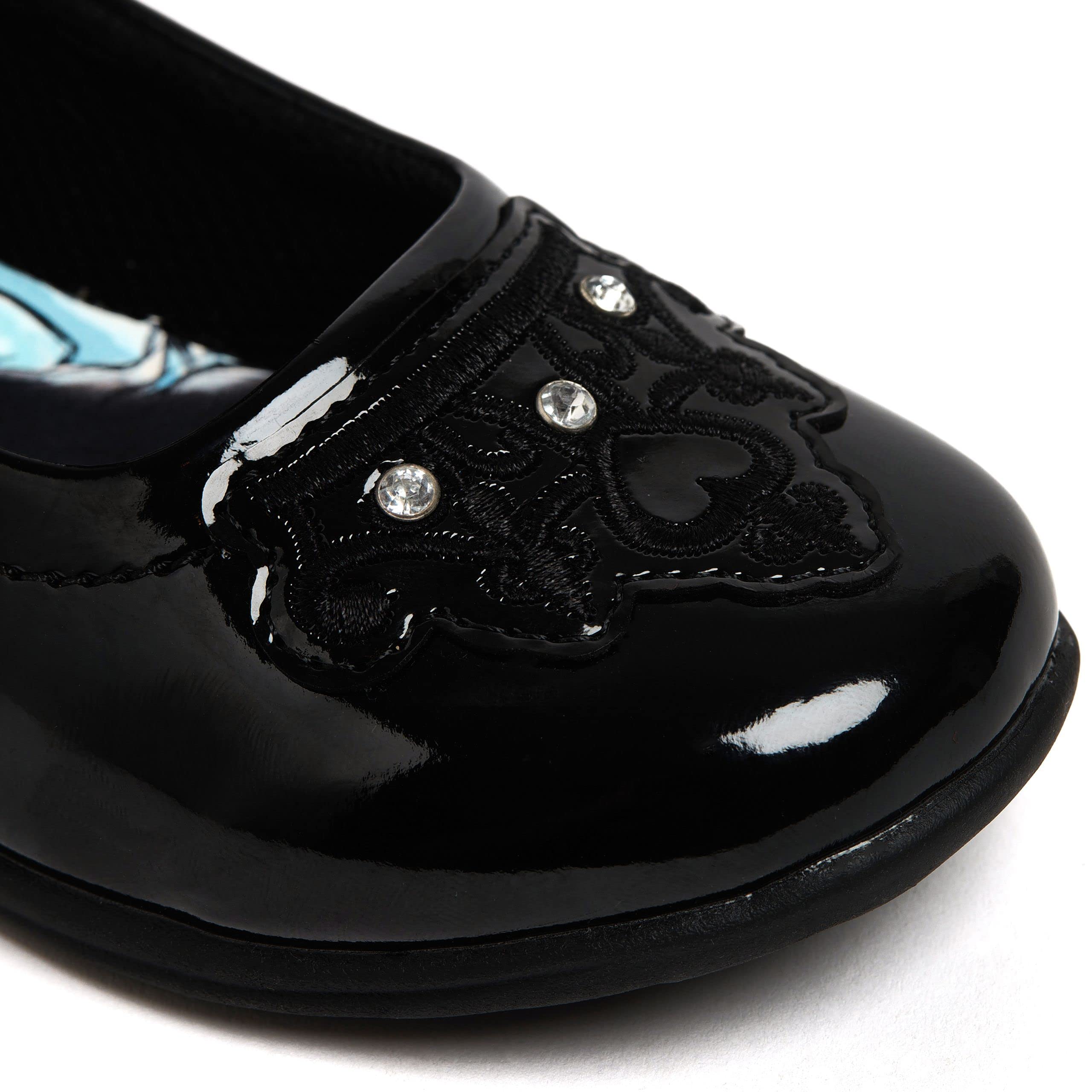 Disney Princess Girls School Shoes - Lightweight & Comfortable for Everyday Wear - Perfect for School, Play, and Special Occasions