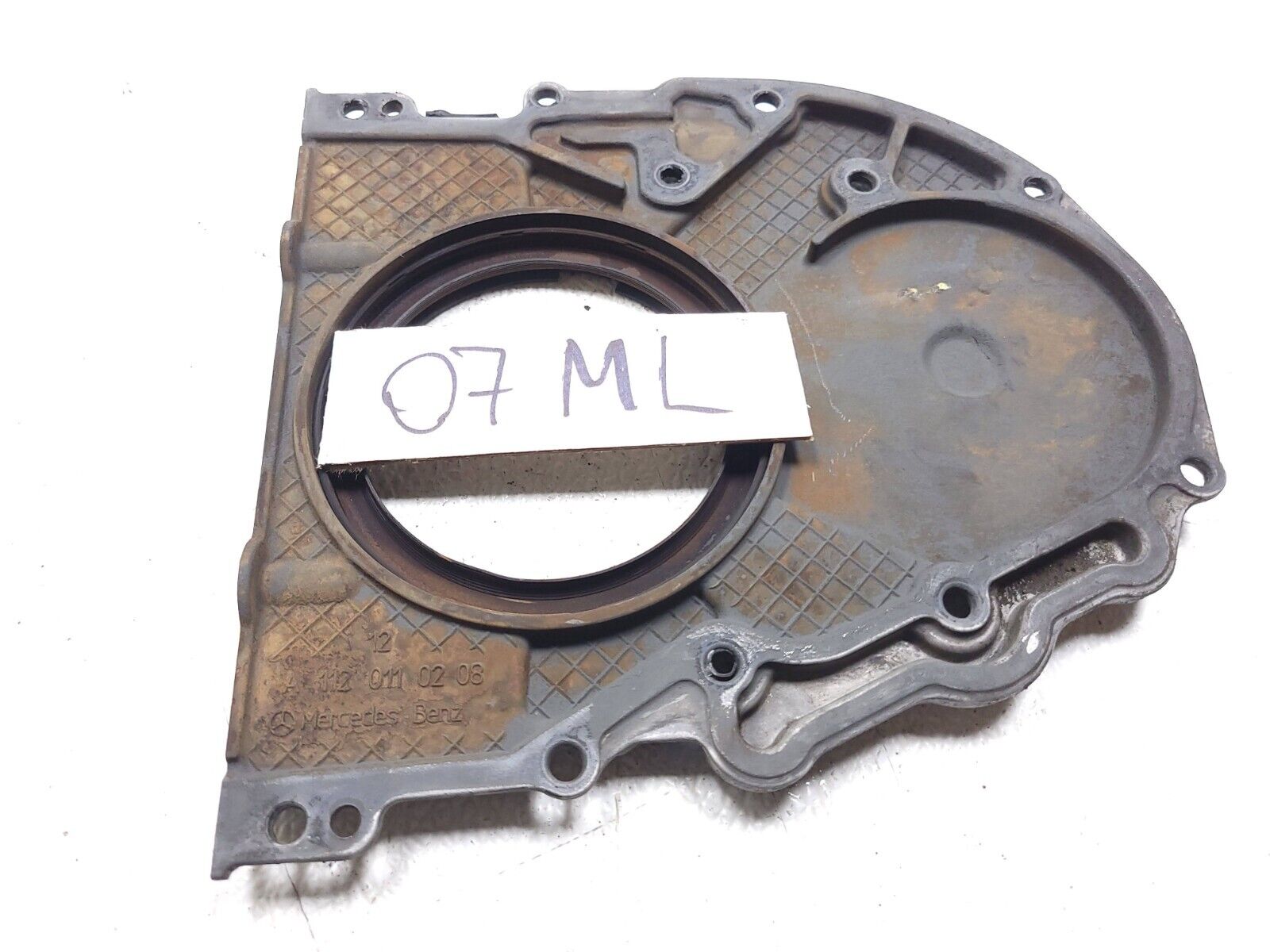 06-11 Mercedes ML500 Engine Rear Crankshaft Cover Seal OEM Replacement Part - Perfect for Mercedes-Benz ML500 Engine Repair & Maintenance
