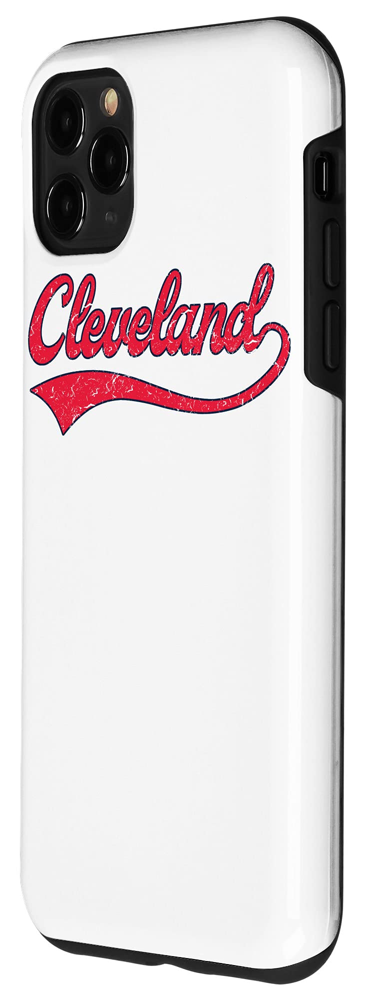 iPhone 11 Pro Max Case - Cleveland Ohio Baseball Sports Fan Design | Durable Protective Cover for College & University Students | Perfect for Game Days & Campus Life
