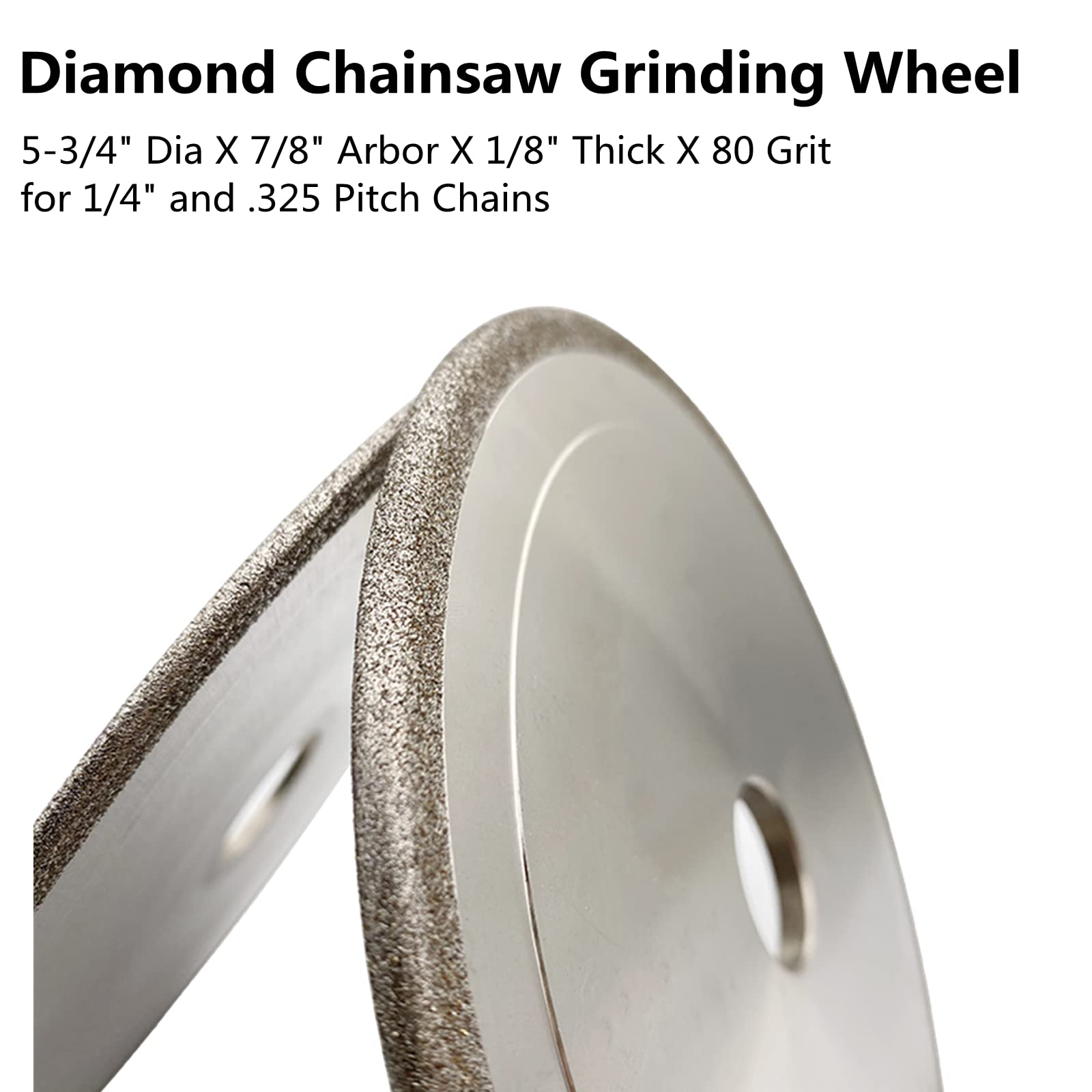 5-3/4 Inch Diamond Chainsaw Wheels for 1/4