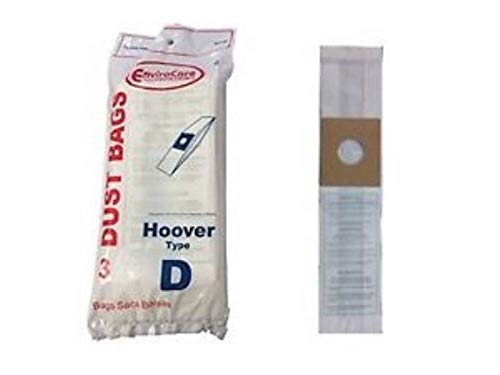 Hoover Style D Bags Type Vac 4010005D Dial-A-Matic Upright Vacuum Cleaner with 823SW Enviro 75 Bags - Ideal for Deep Cleaning Carpets and Hard Floors at Home or Office