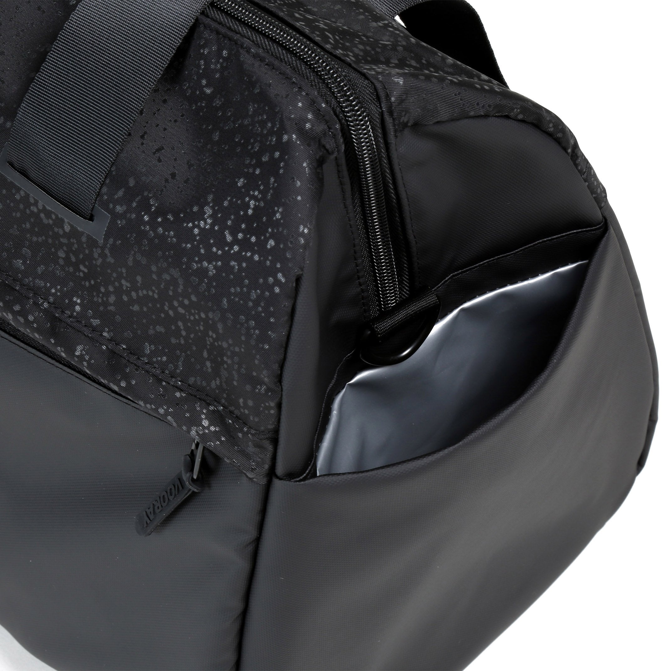 Premium Black Foil Trainer Duffel Bag - Stylish Gym & Travel Duffel for Men & Women | Perfect for Workouts, Sports & Weekend Getaways