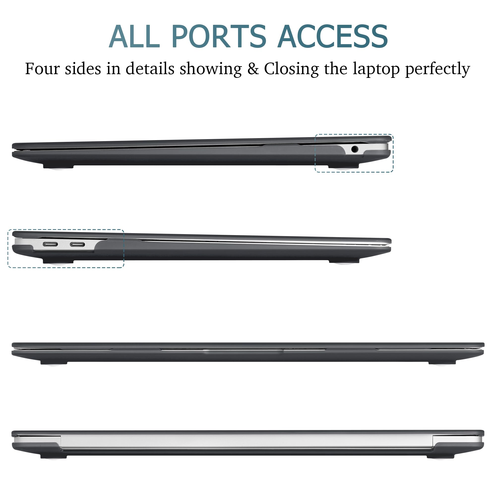 May Chen MacBook Air 13 Inch Case (2020 2019 2018 Release) - Slim Hard Plastic Protective Shell Cover Compatible with MacBook Air 13