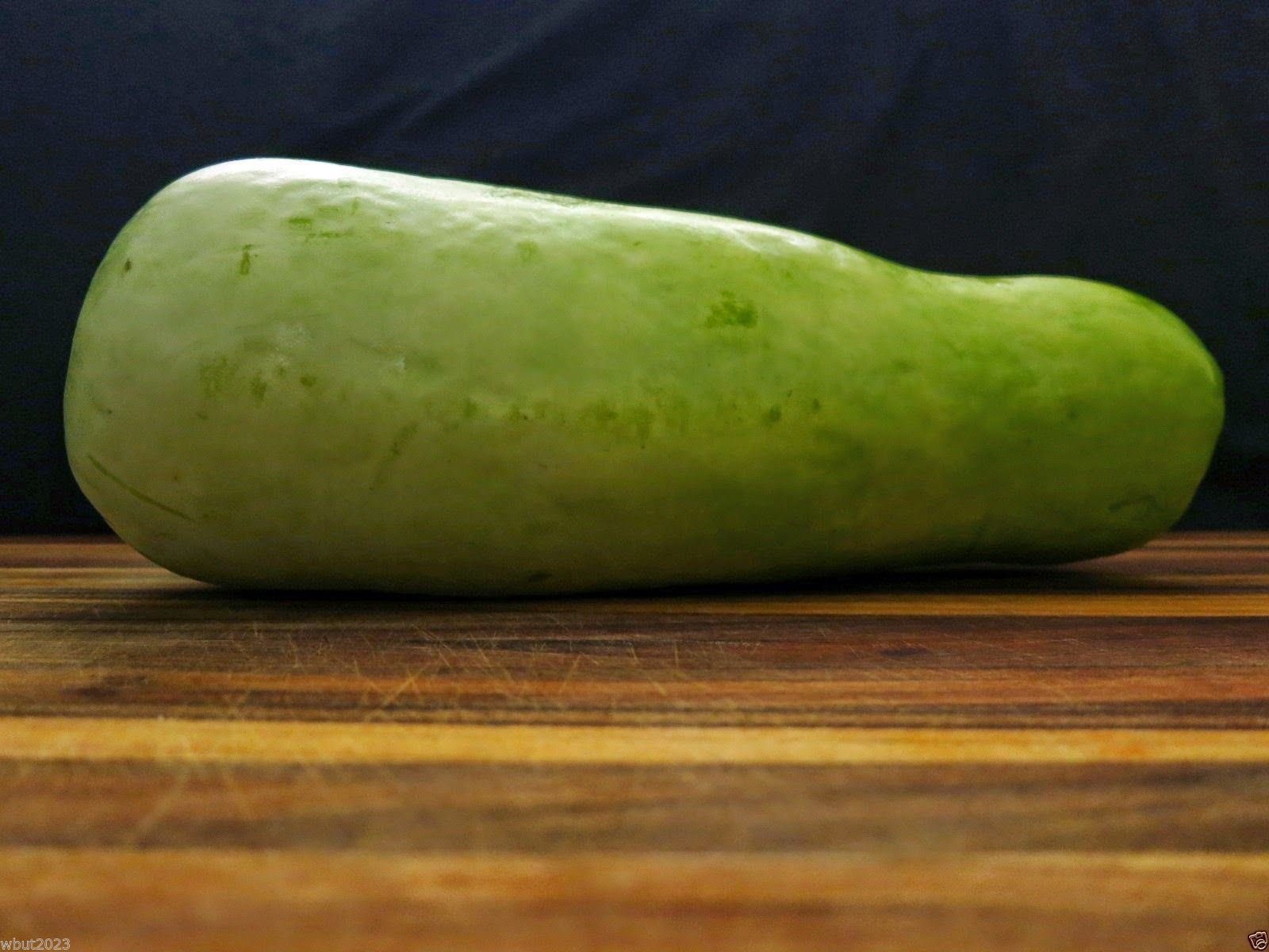 Calabash Long Asian Vegetable Seeds - Edible Bottle Gourd, Gaguava Bean, Opo, Lauki (10 Seeds) - Perfect for Home Gardening, Organic Farming & Asian Cuisine