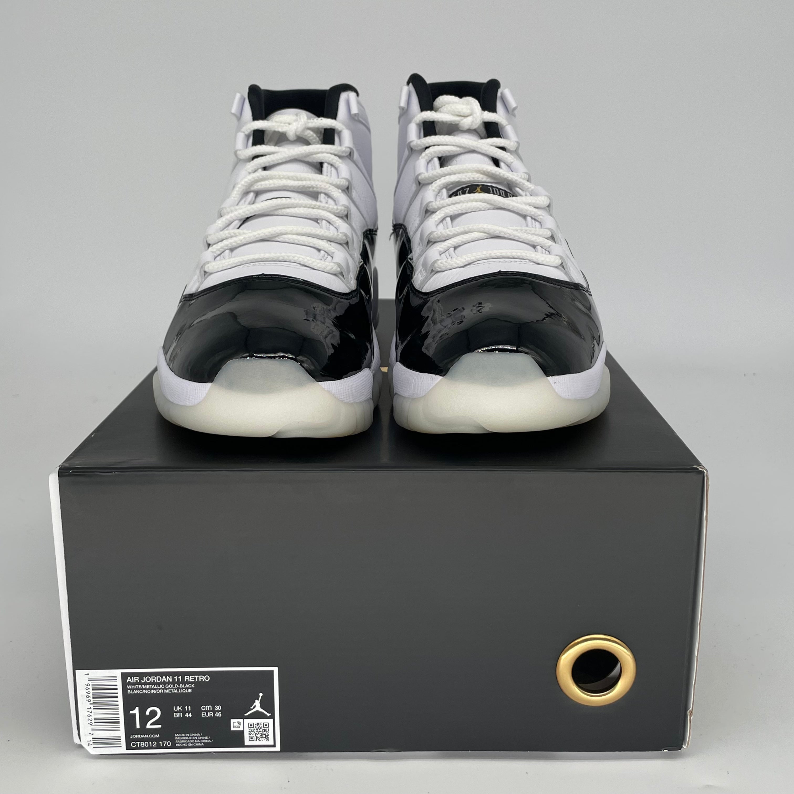 Air Jordan 11 Retro DMP Gratitude Men's Basketball Shoes Size 12 - CT8012-170 for Sneaker Collectors & Court Performance