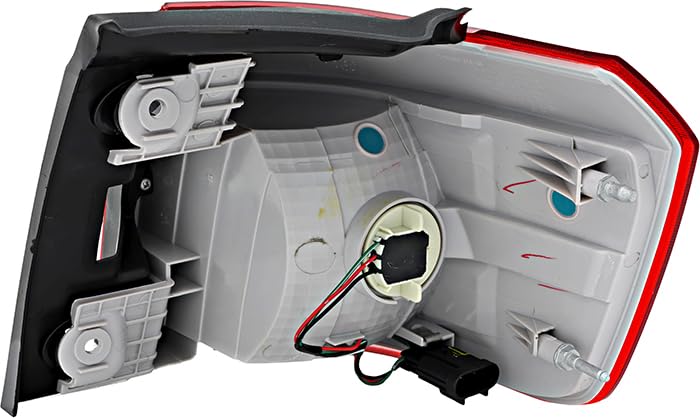 GMC Terrain Tail Lights Replacement Set - Compatible with 2010-2017 Models (Driver & Passenger Side) | LED Brake Lights for Improved Visibility & Safety | Perfect for Night Driving and Bad Weather Conditions