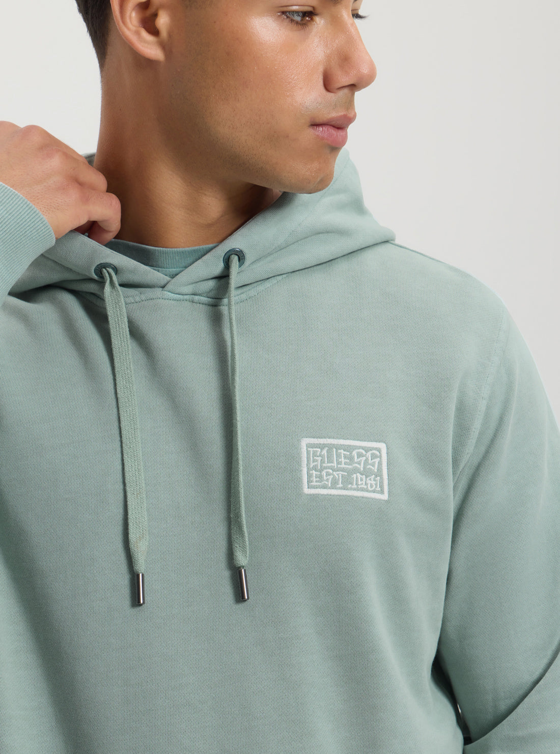 Eco-Friendly Green Heron Hoodie Jumper for Men & Women - Sustainable Cotton Pullover Sweatshirt - Perfect for Outdoor Activities, Casual Wear, and Street Fashion