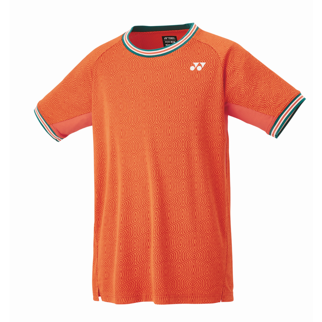 Yonex 10560 Men's Crew Neck T-Shirt - Breathable Cotton Casual Shirt for Tennis, Golf & Everyday Wear