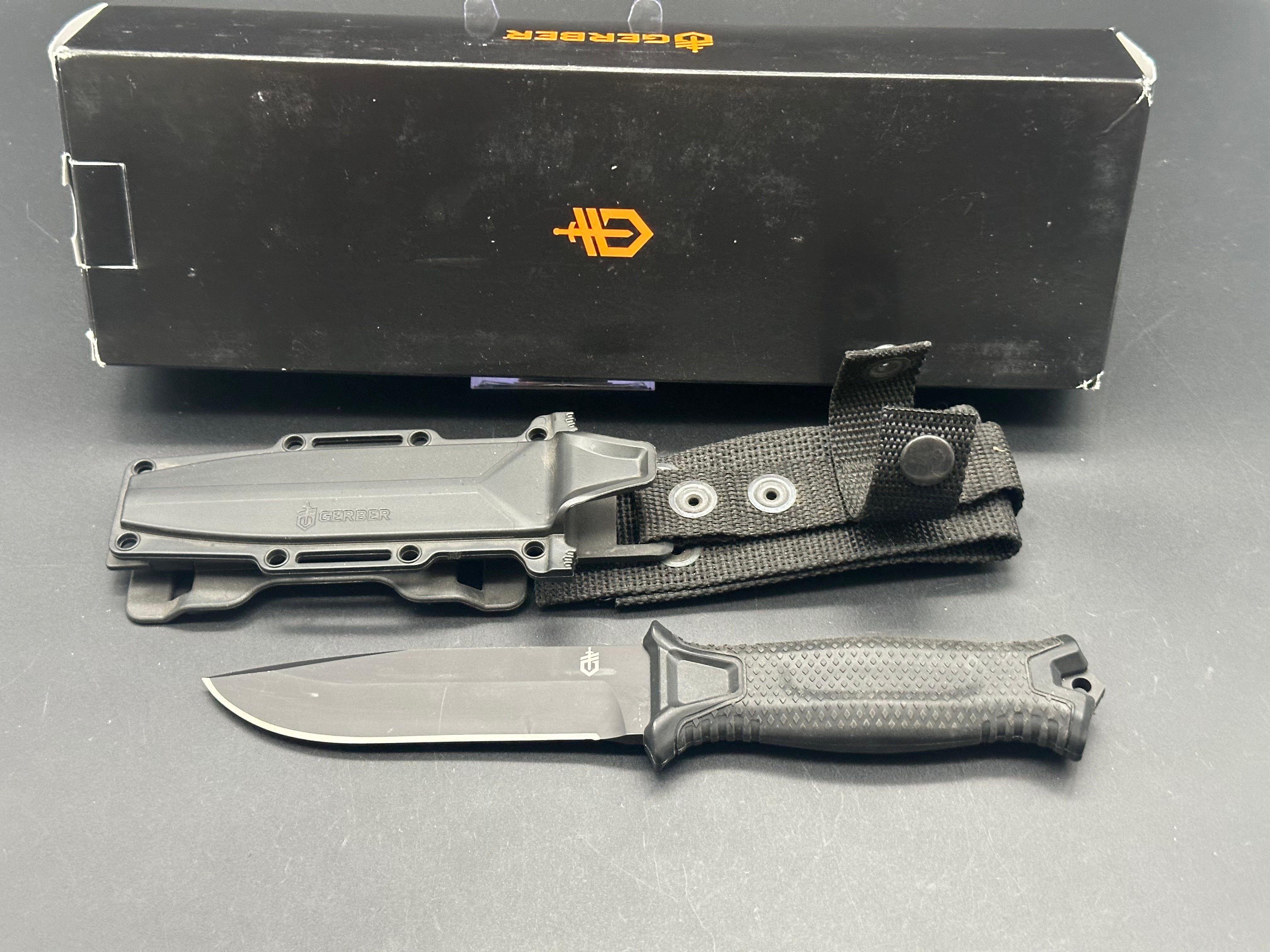 Gerber StrongArm Fixed Blade Knife - 4.8