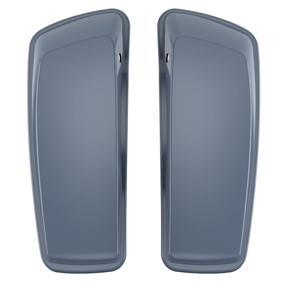 Advanblack Motorcycle Saddlebag Lids for Harley-Davidson Touring, Road Glide, Street Glide Special & Road King (2014-2023) - Durable Replacement Hard Bag Covers for Long Rides & Road Trips