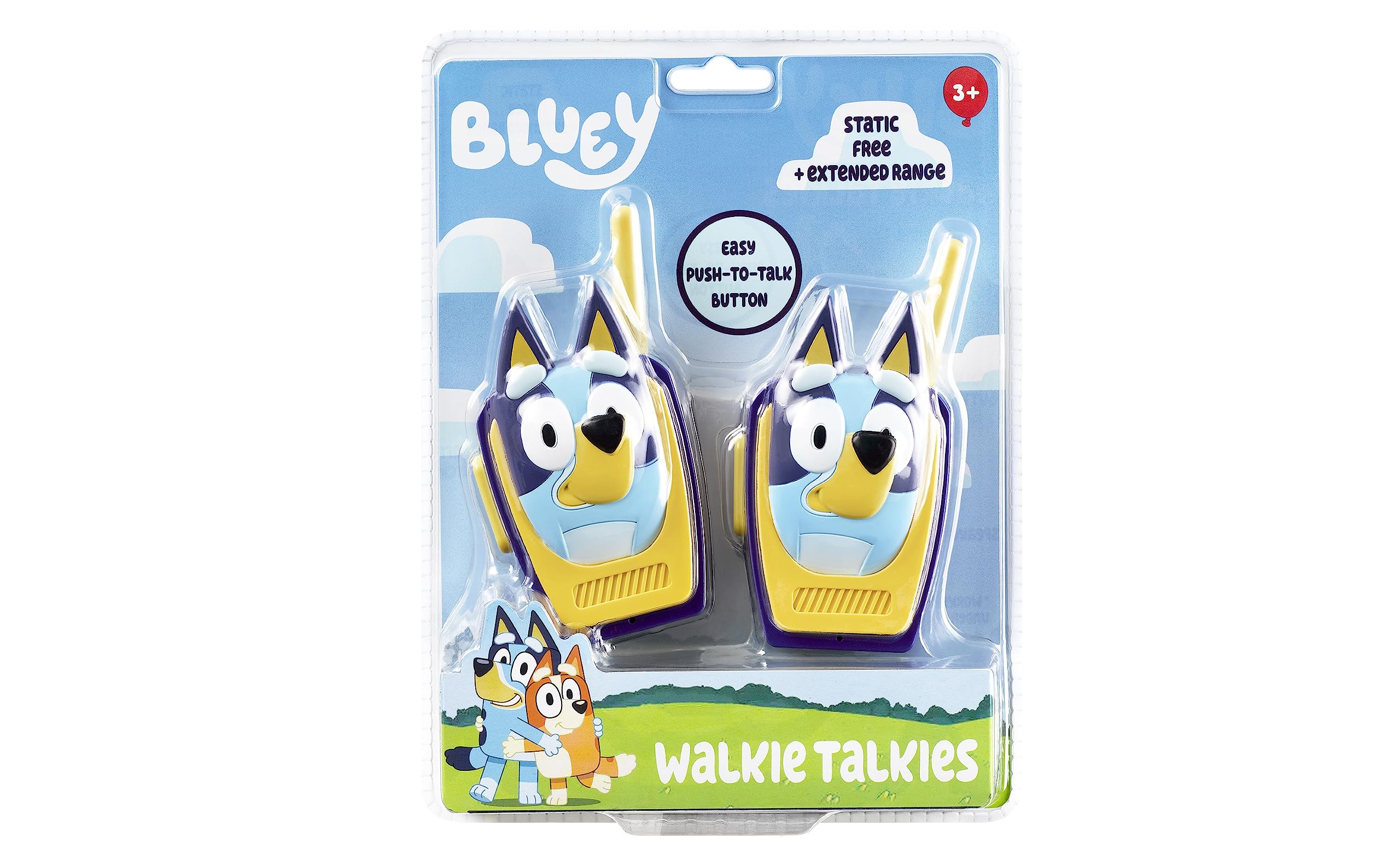 Bluey Toy Walkie Talkies for Kids - Interactive Walkie Talkie Set for Toddlers & Children | Perfect for Outdoor Adventures, Pretend Play & Family Bonding