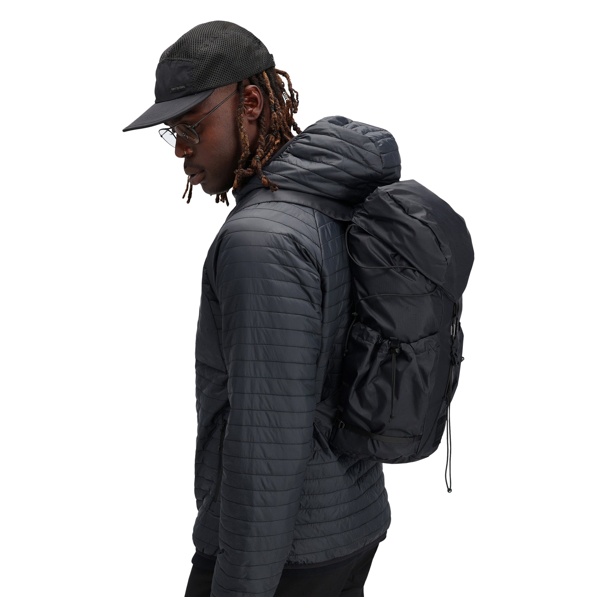 Global Puffer Hoodie for Men - Lightweight Winter Jacket with Hood - Perfect for Outdoor Activities & Casual Wear