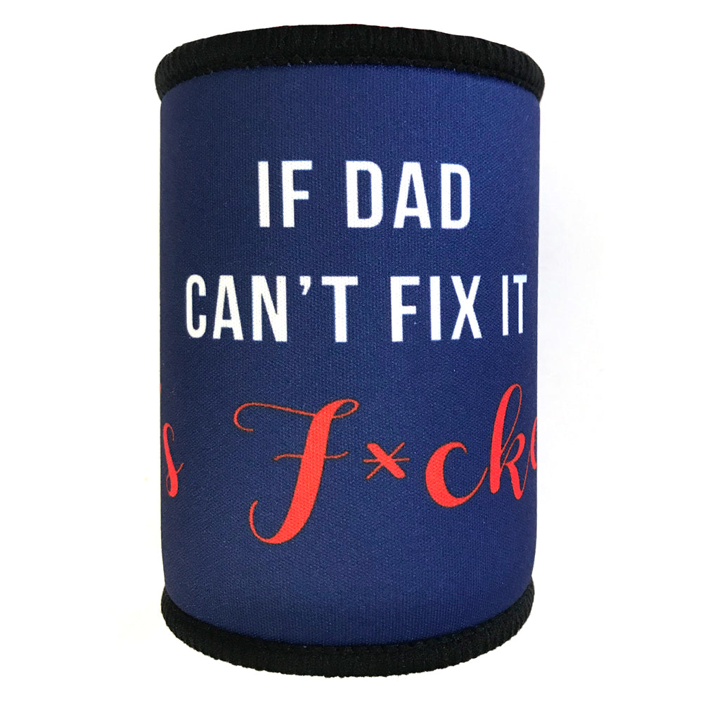 Funny Insulated Beer Can Holders - 6 Pack Cool Koozies for Parties, BBQs & Tailgating - Keep Drinks Cold & Stylish