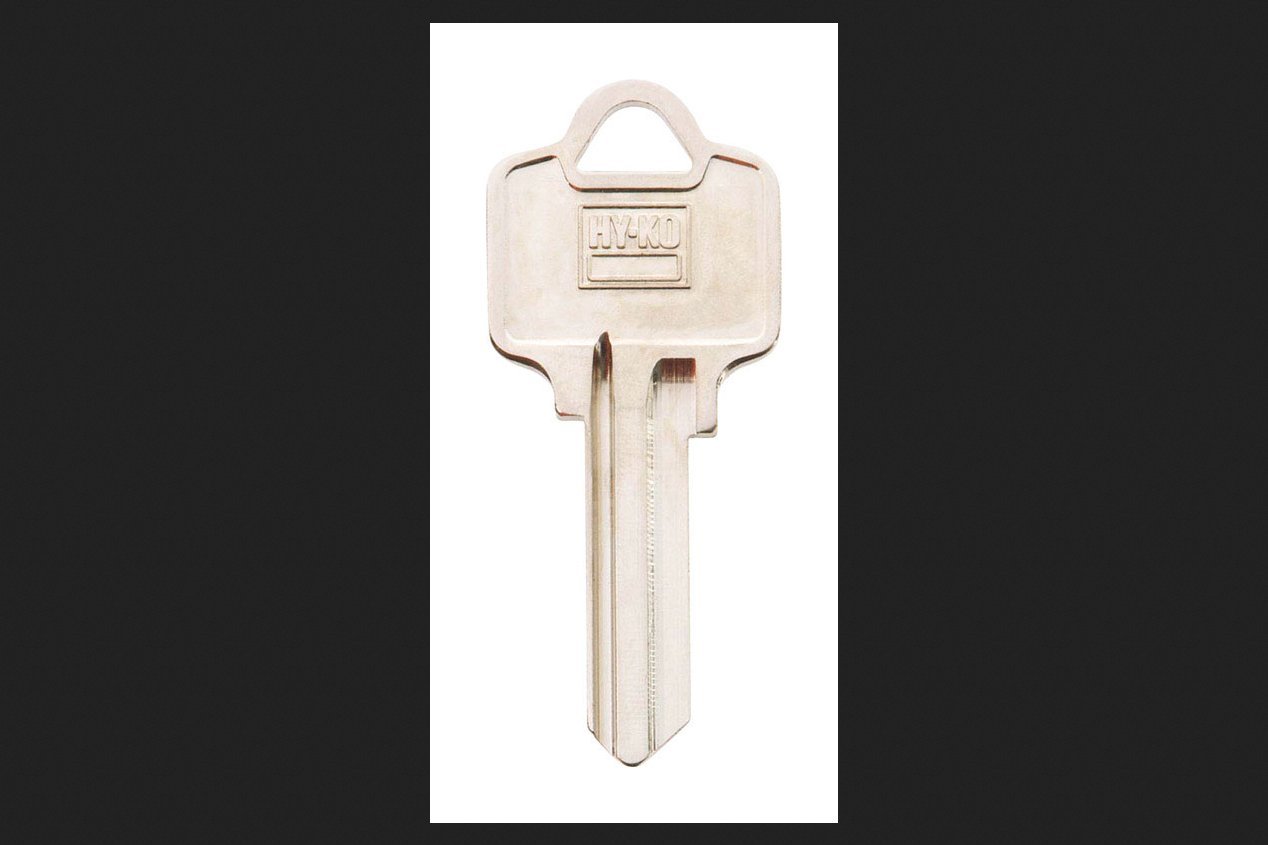 Hy-Ko Single Sided Key Blank for Arrow House Locks & Padlocks - Compatible with Home, Office & Security Use