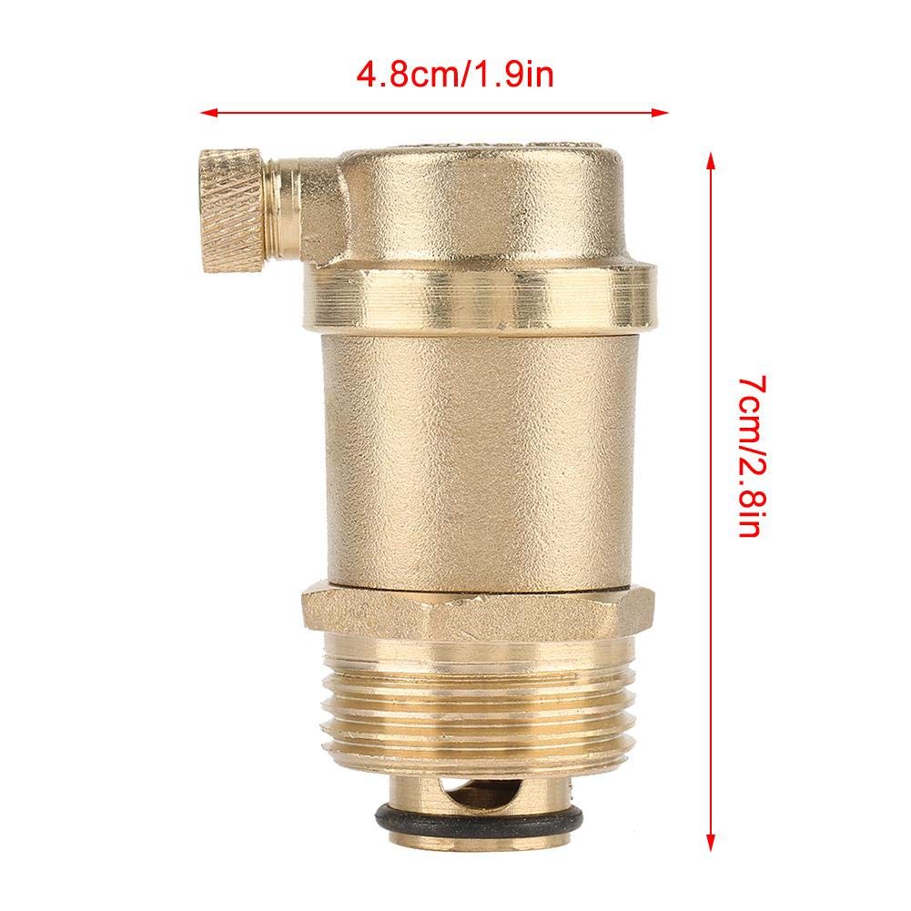 Wytino Air Vent Valve - Automatic Air Release Valve for Solar Water Heaters, Pressure Relief Valve for Water Tanks & Heating Systems - Prevents Air Lock & Improves Efficiency