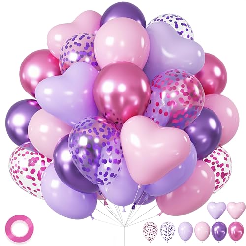 Purple Pink - Heart