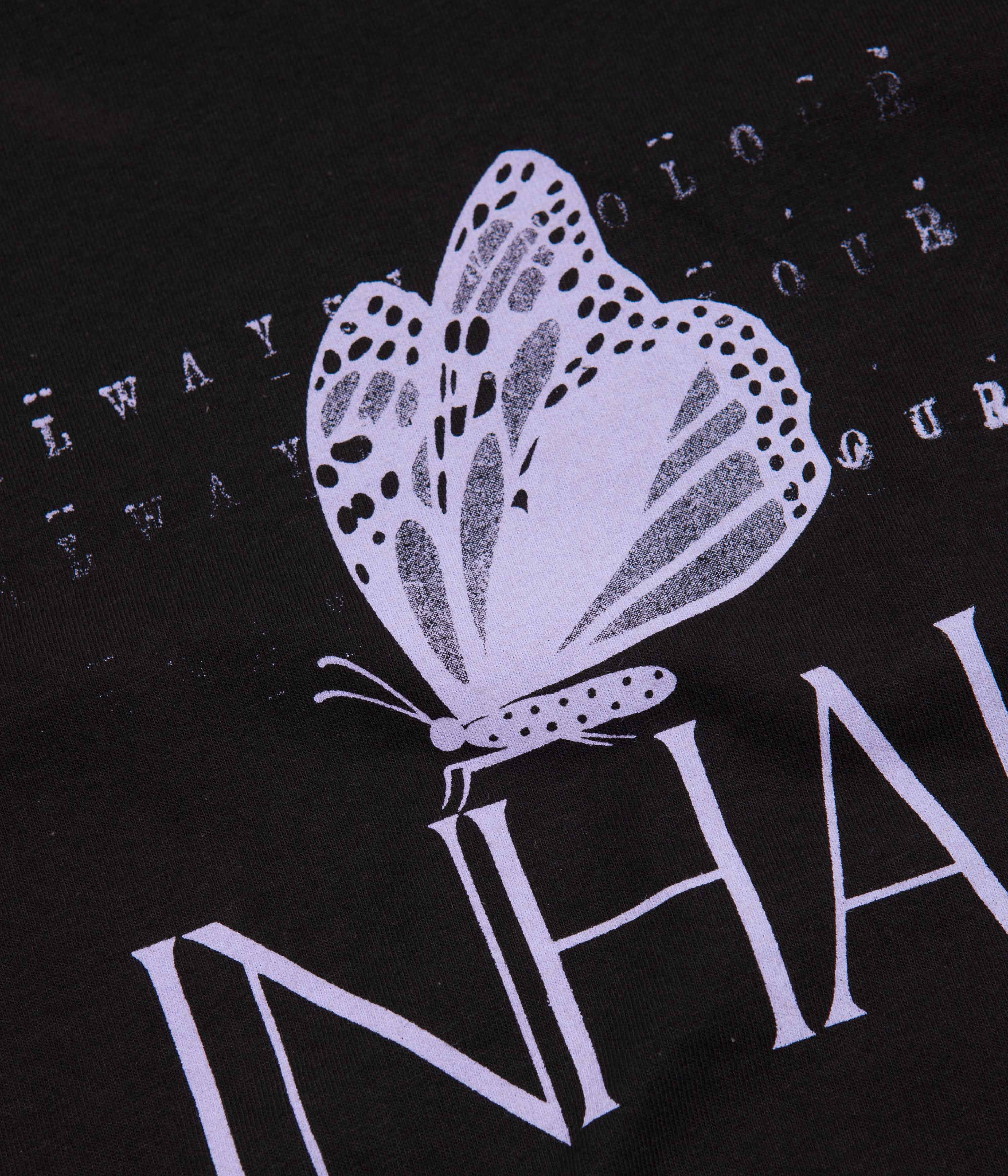Always in Colour Inhale T-Shirt for Men & Women - Soft Cotton Black Tee - Perfect for Casual Wear, Street Style & Everyday Outfits