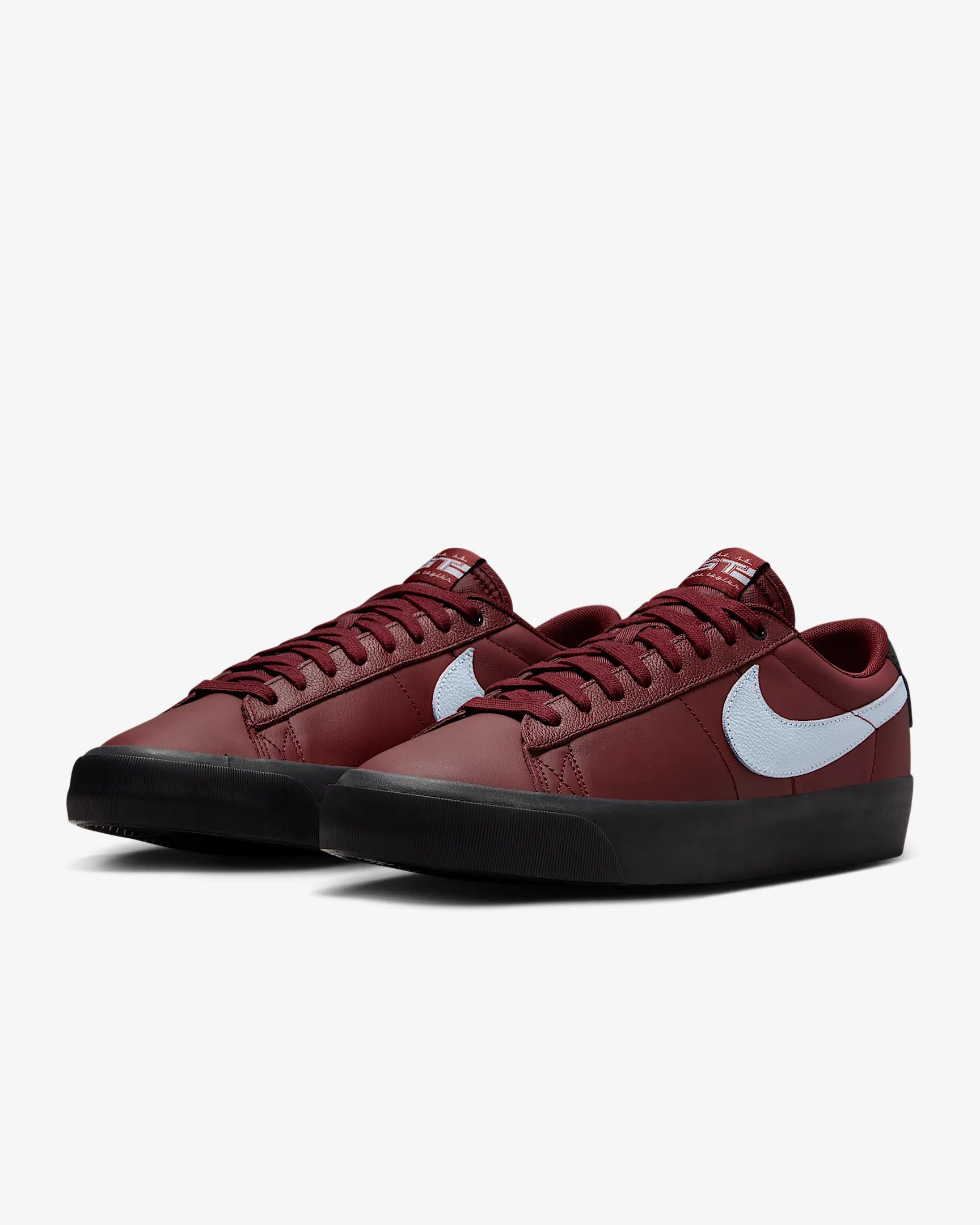 Nike SB Zoom Blazer Low Pro GT Skateboarding Shoes - Dark Team Red | Men's Casual & Streetwear Sneakers for Skateboarding, Urban Fashion & Everyday Wear