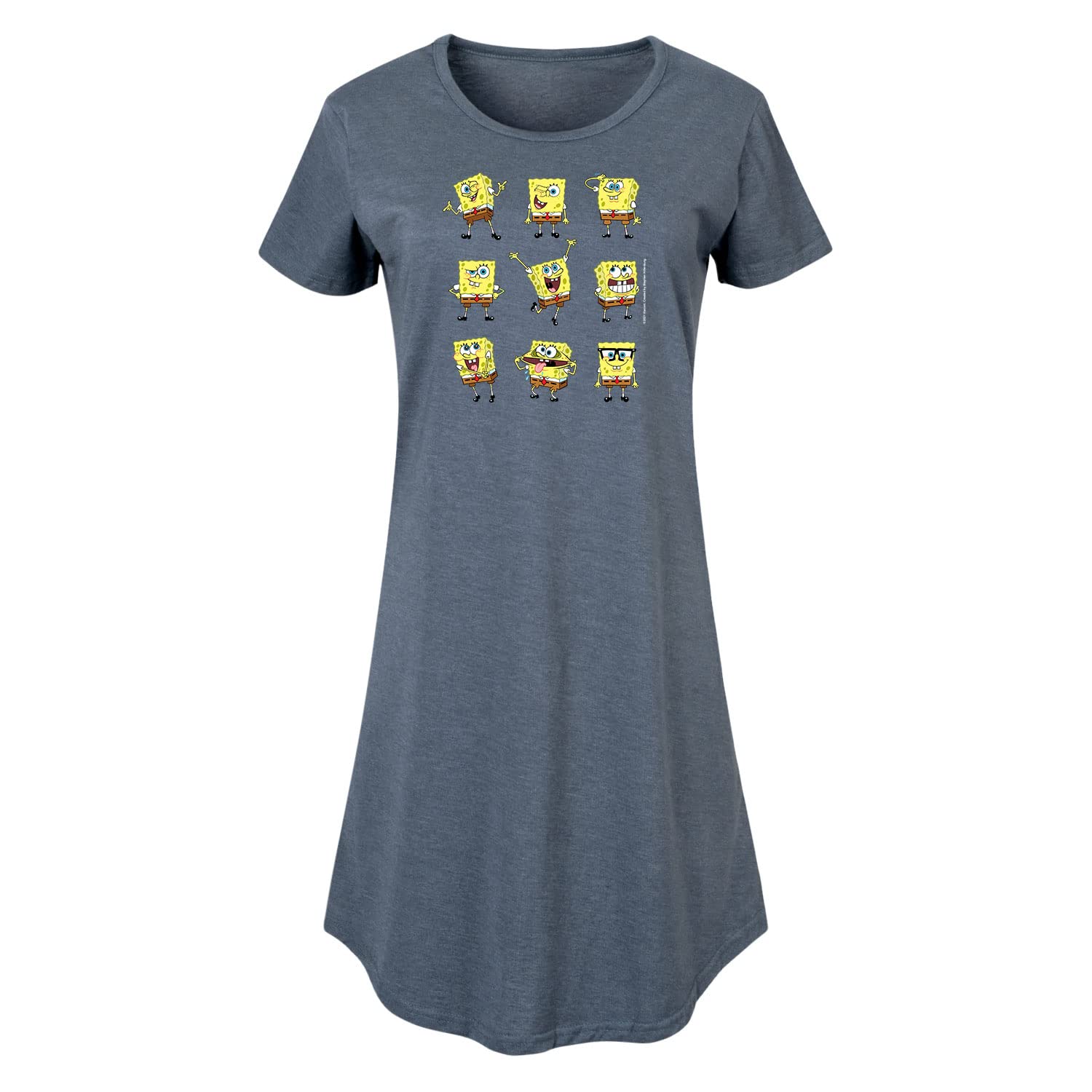 Spongebob Squarepants Women's Any Way Dress - Cartoon Character Hybrid Apparel - Casual Wear for Women - Perfect for Cosplay, Halloween, and Everyday Fun Outfits
