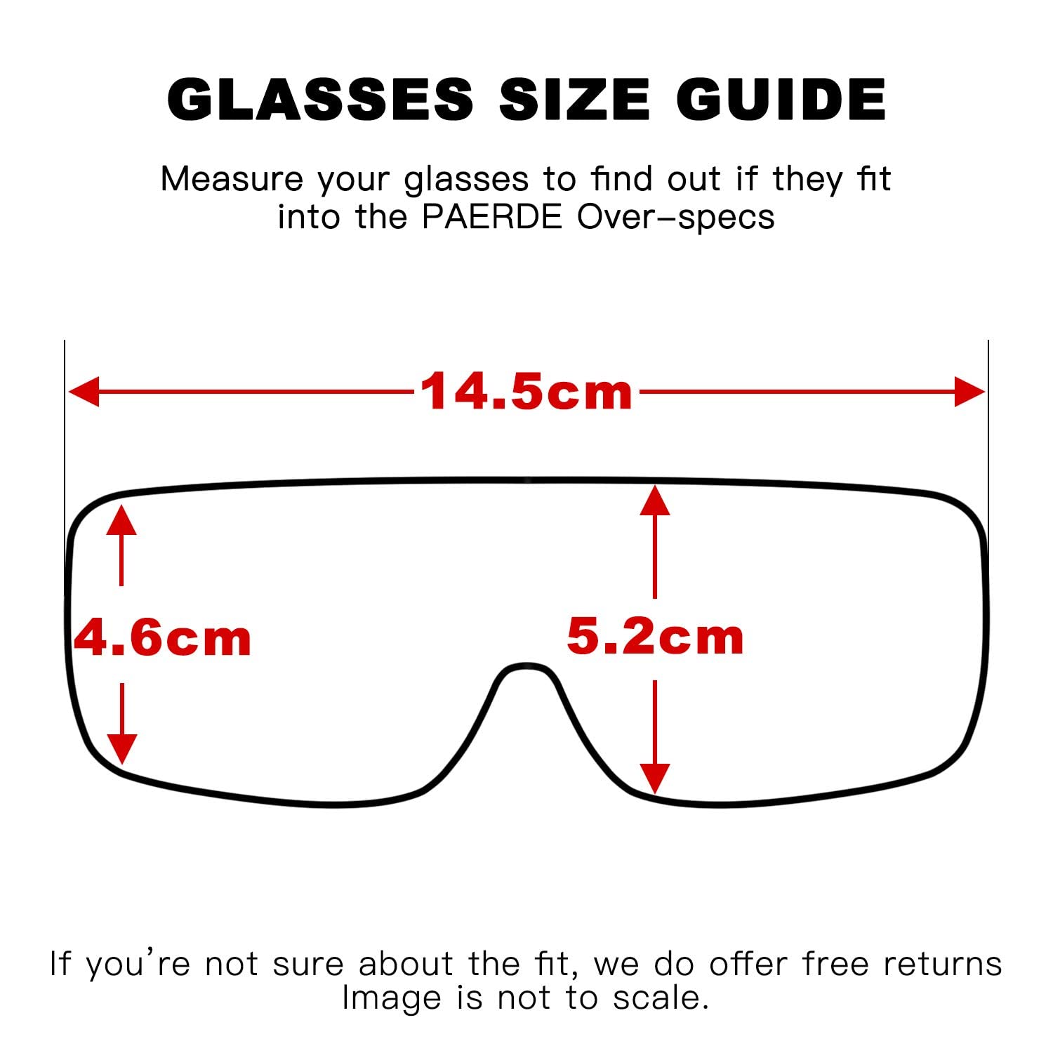 PAERDE Anti-Fog Safety Glasses Over Prescription Eyewear - Clear Protective Goggles for Work, DIY & Lab Use | ANSI Certified Eye Protection for Woodworking, Construction & Chemical Handling