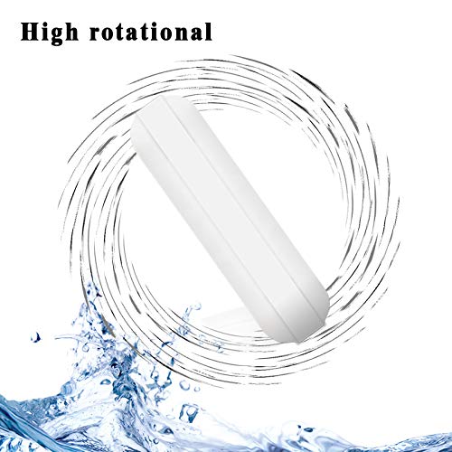10 Pcs 30mm White PTFE Magnetic Stirrer Bars for Laboratory Mixing - High-Quality Cylindrical Stir Bars for Chemical Experiments & Scientific Research