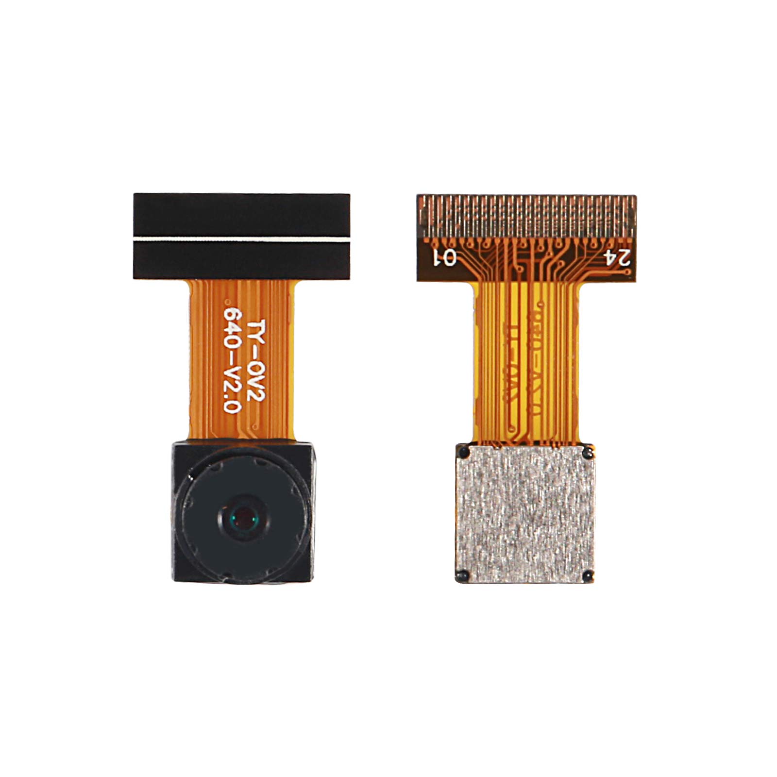 2PCS ESP32-CAM WiFi Bluetooth Development Board with OV2640 2MP Camera Module for Arduino, IoT, Smart Home & Security Projects - Perfect for DIY Electronics, Face Recognition & Remote Monitoring