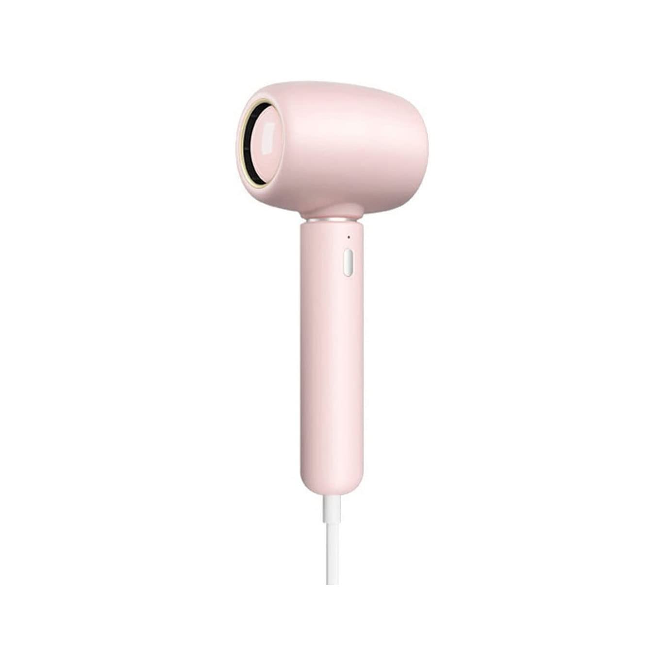 Professional Ionic Hair Dryer for Fast Drying - Portable Travel Blow Dryer with Negative Ion Technology & Constant Temperature Care | Prevents Hair Damage | Perfect for Home, Salon & Travel Use (Pink)