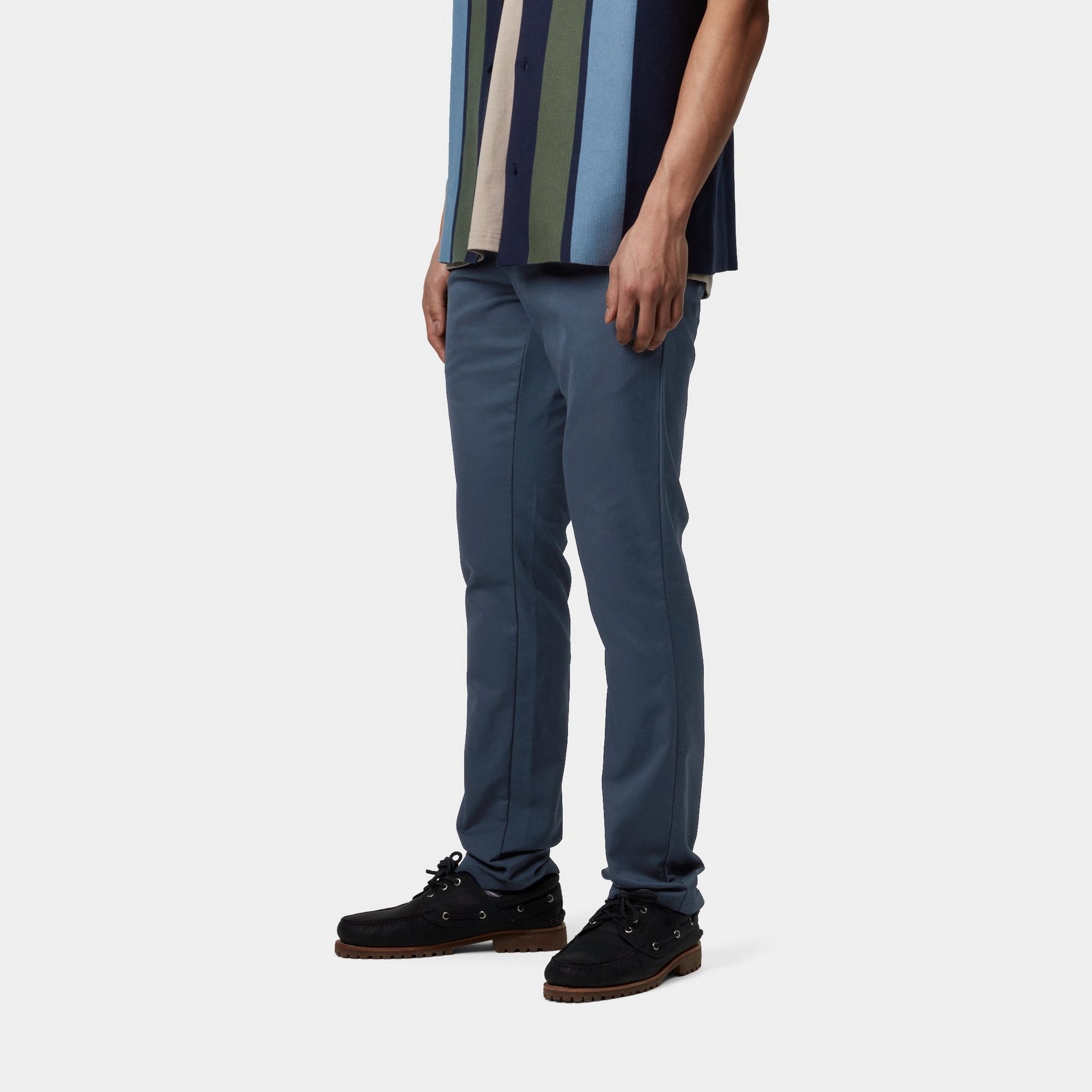 Sid Pant | Dusky Blue Men's Casual Pants - Comfortable & Stylish for Everyday Wear, Office, and Outdoor Activities
