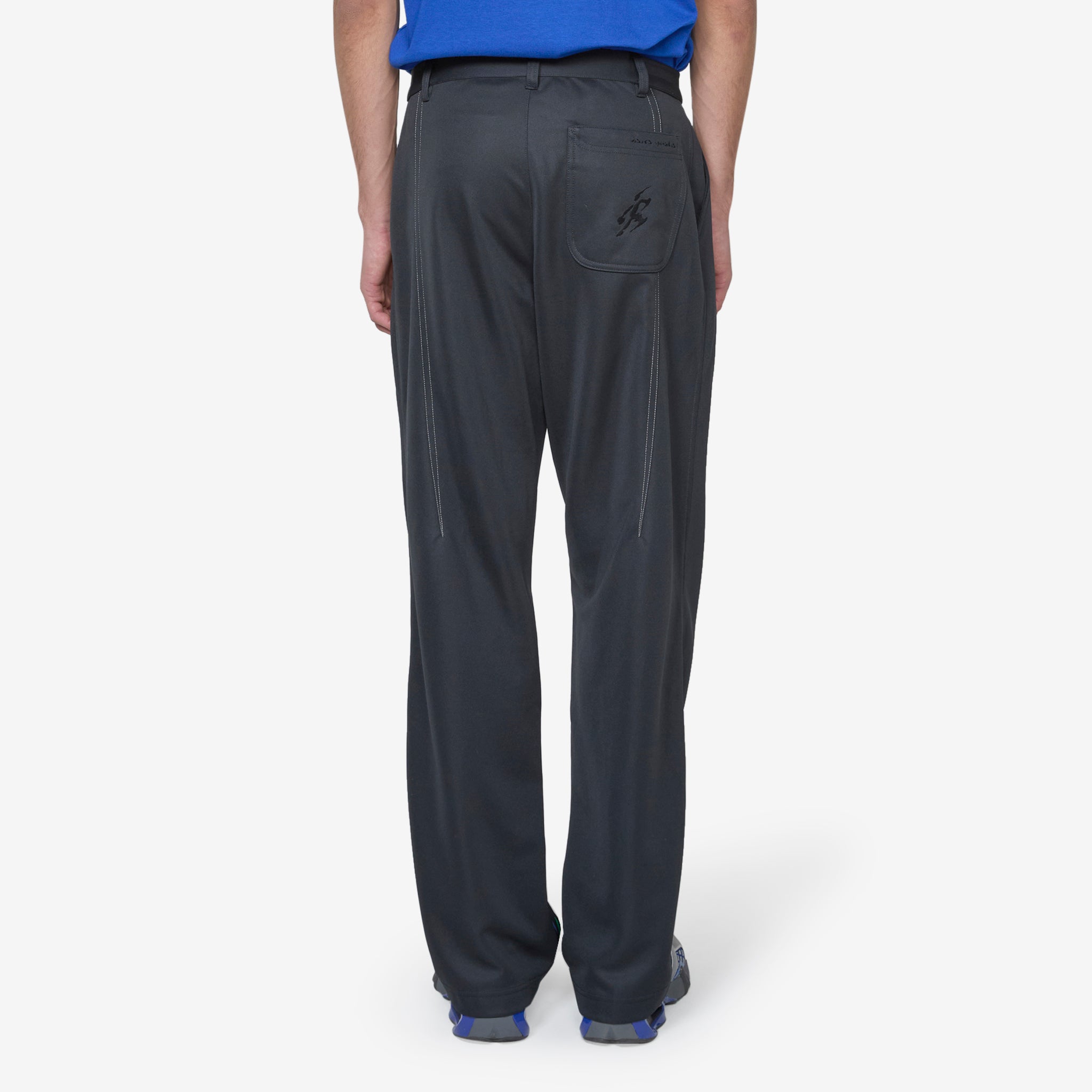 ASICS NOVALIS Styrax Track Pants for Men - Lightweight Running Jogging Pants with Breathable Fabric (Anthracite) - Perfect for Gym, Workout & Casual Wear