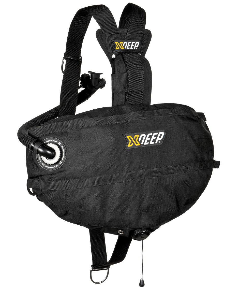 XDeep Stealth 2.0 Classic System - Premium Black Scuba Diving BCD for Professional Divers | Perfect for Deep Sea Exploration and Underwater Adventures