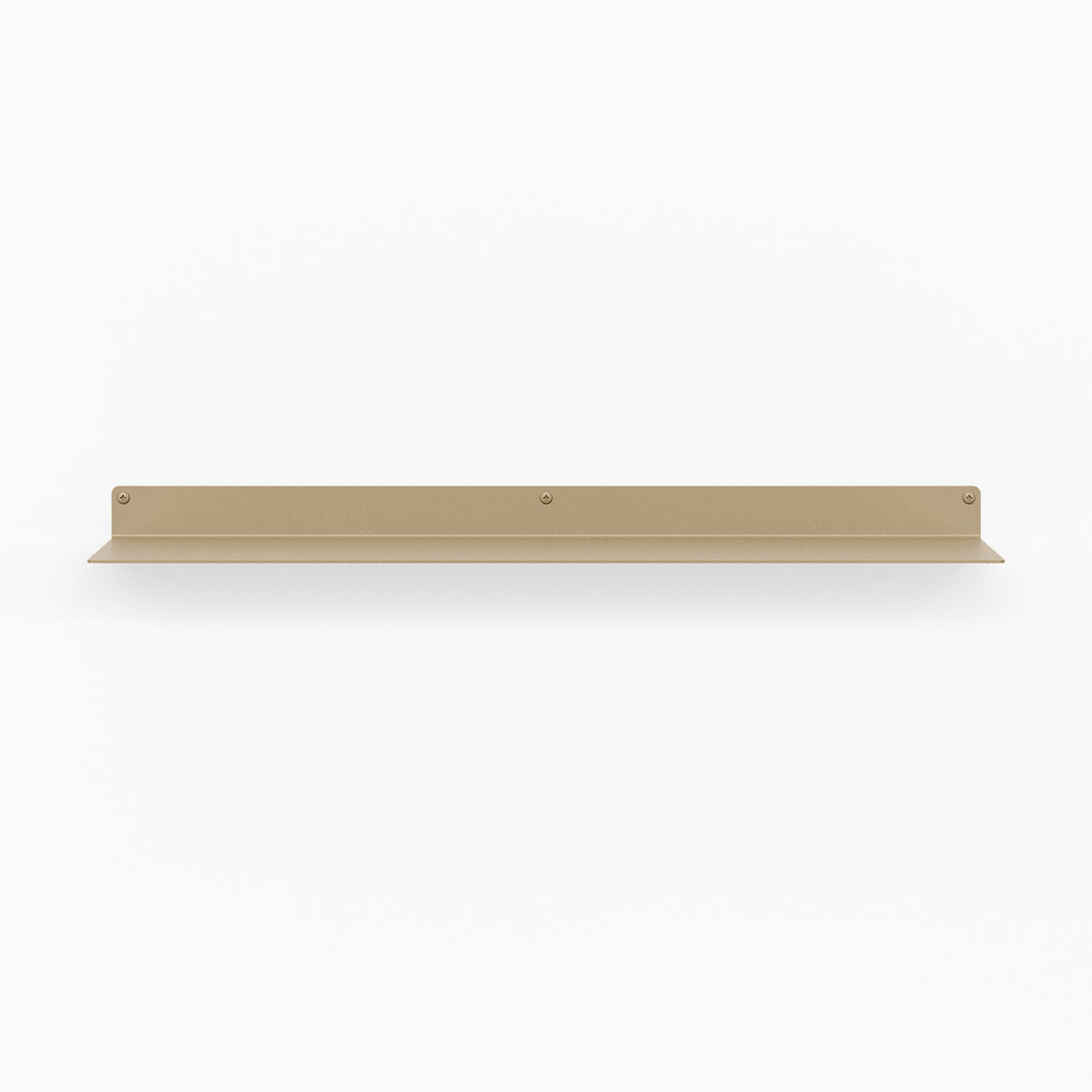 Bender FM 1 Metal Wall Shelf - Industrial Style Floating Shelves for Home & Office Organization - Perfect for Living Room, Bedroom, Kitchen Storage & Display