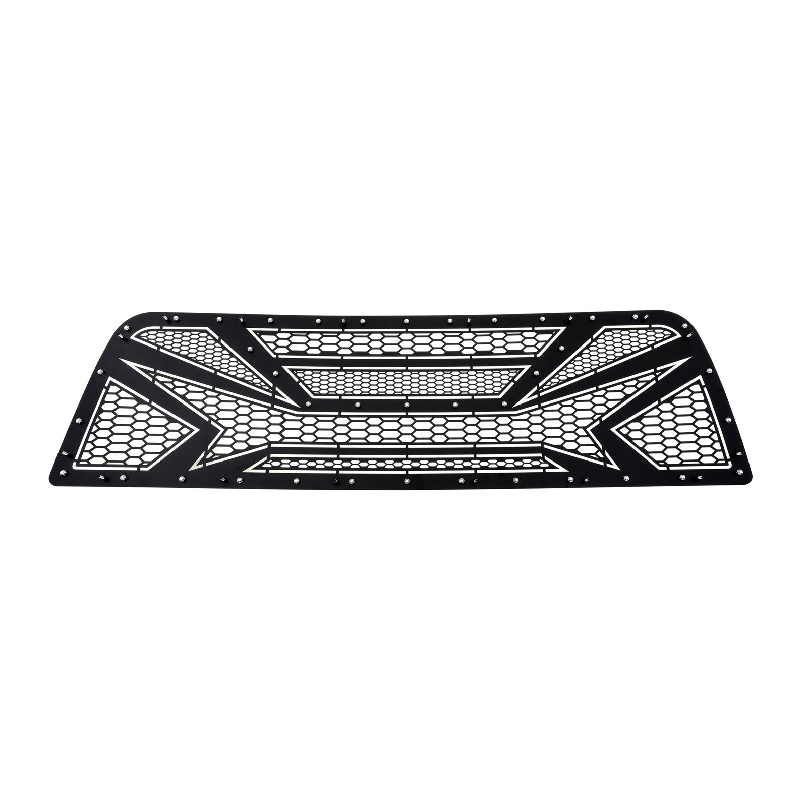 APS Stainless Steel Upper Grille for 2009-2012 Dodge Ram 2500 & 3500 - Durable Replacement Grille for Truck Front End Upgrade & Off-Road Protection