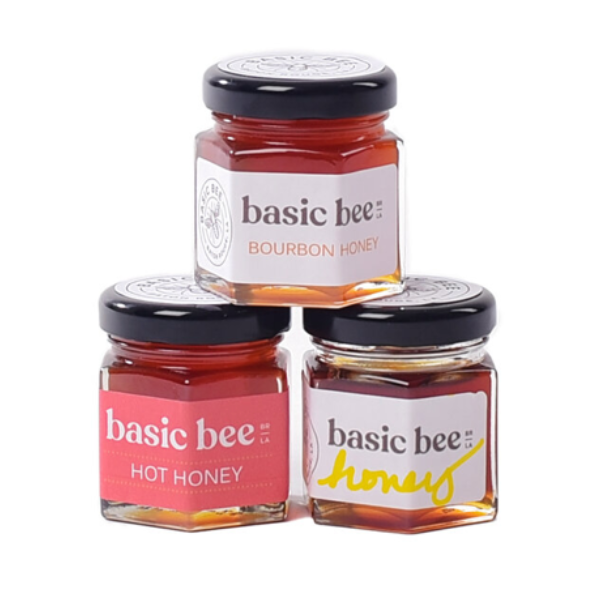 Organic Pure Honey Mini Jars - 100% Natural Raw Honey in Small Glass Jars (12 Pack) - Perfect for Tea, Baking, Gifts & Healthy Snacks