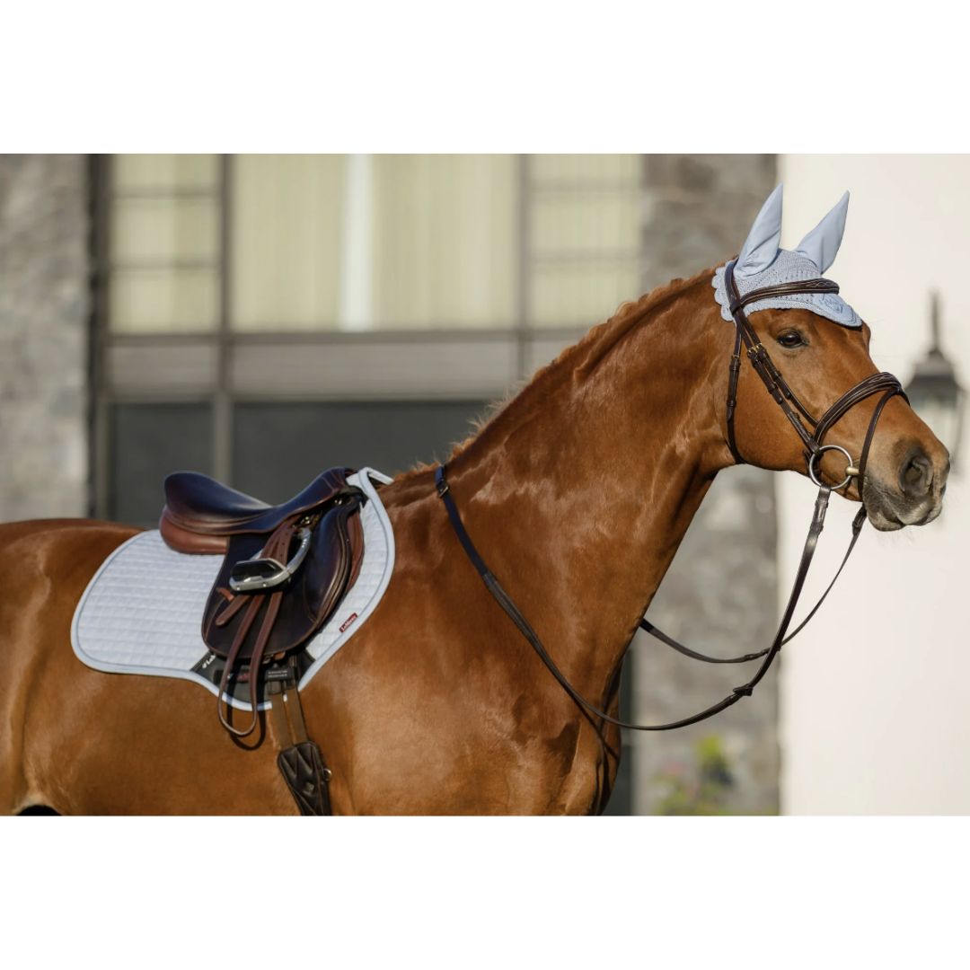 Premium LeMieux Suede Close Contact Square Saddle Pad for English & Dressage Riding - Comfortable & Non-Slip Equestrian Gear for Training & Competition