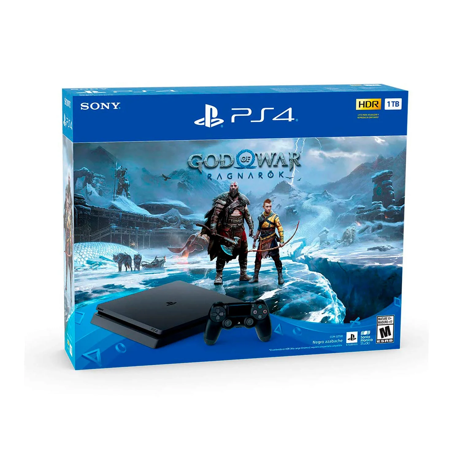 Sony PlayStation PS4 1TB Console with Wireless Controller & God of War Ragnarok Game Bundle - Perfect for Gaming Enthusiasts & Home Entertainment