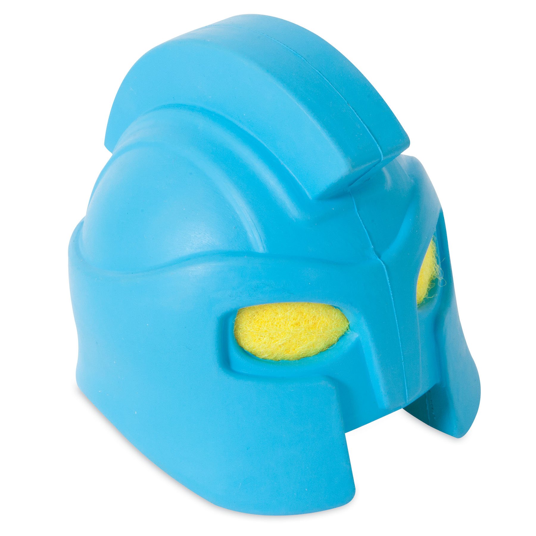 JW Pet Company Gladiator Helmet Head Dog Chew Toy - Durable & Safe for Aggressive Chewers - Perfect for Teething Puppies & Large Breed Dogs